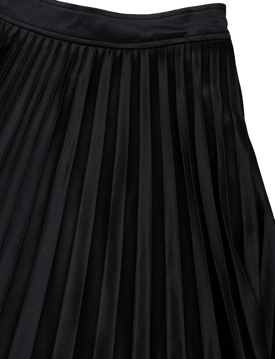 Part Two - VenedaPW SK - plisserade kjolar - black - 2