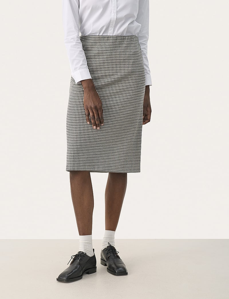 Part Two - LorinnePW SK - midi kjolar - black check - 0