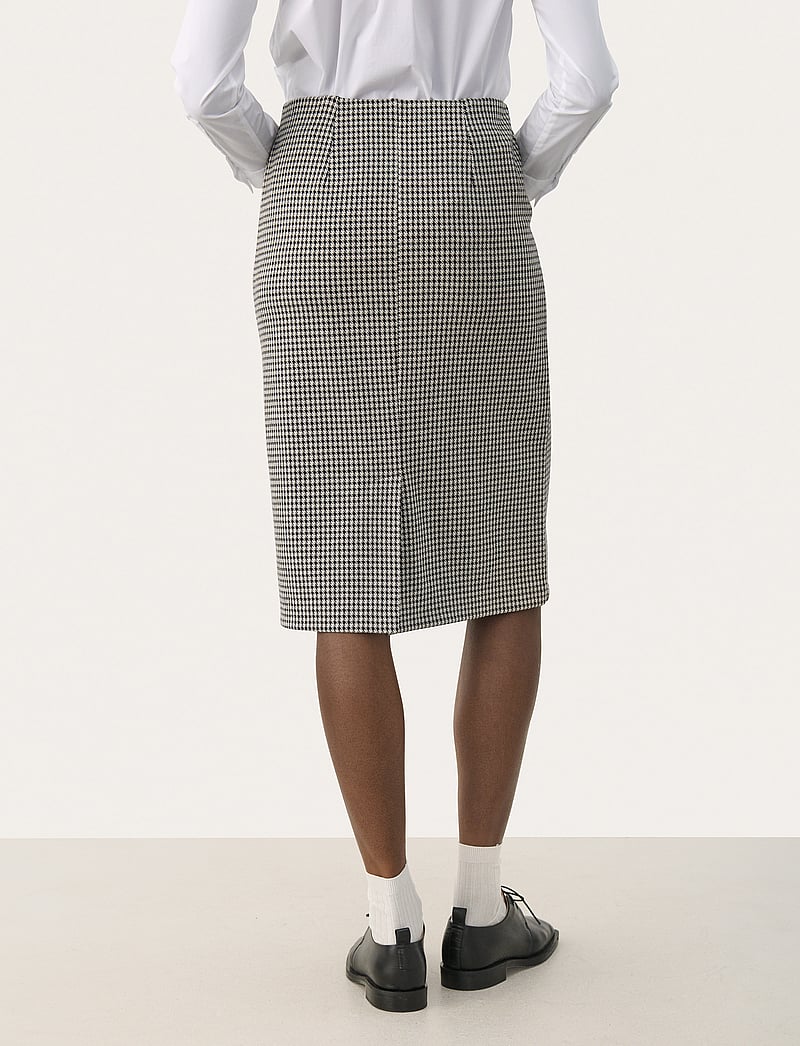 Part Two - LorinnePW SK - midi kjolar - black check - 4