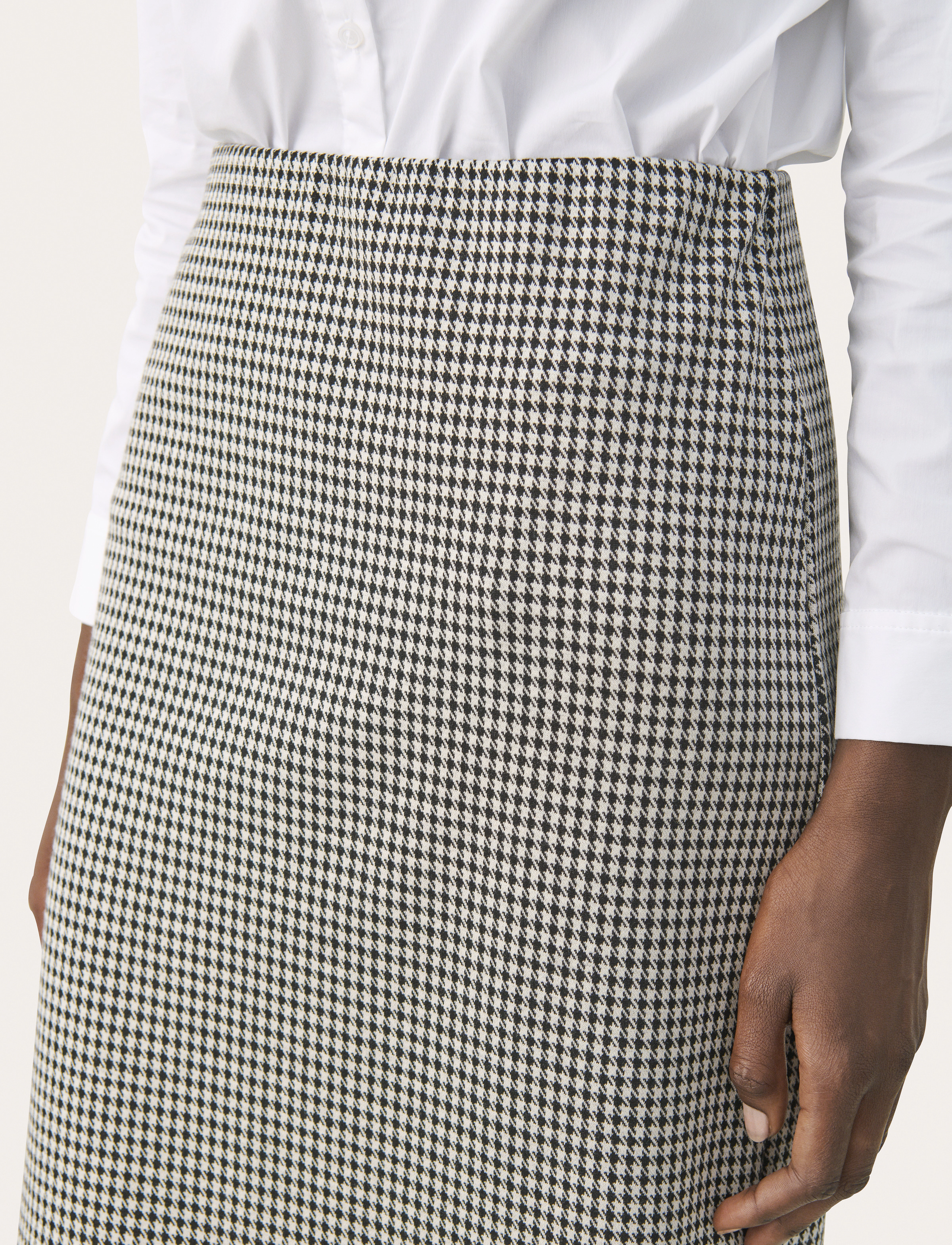 Part Two - LorinnePW SK - midi nederdele - black check - 5