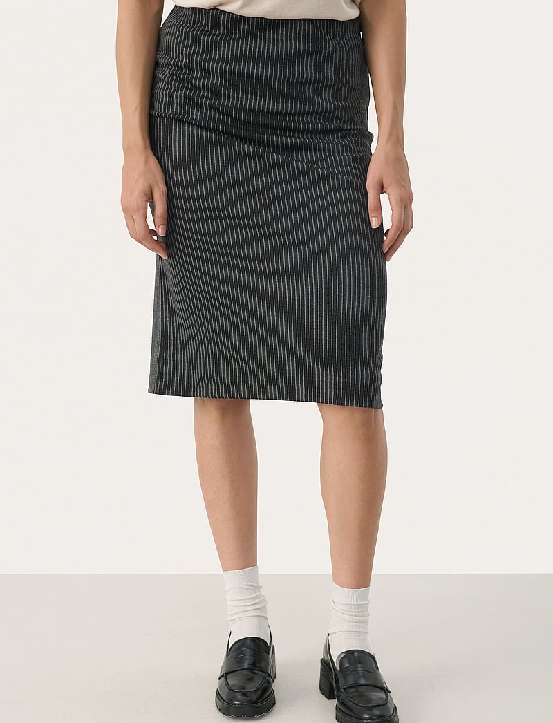 Part Two - LorinnePW SK - midiseelikud - dark grey pinstripe - 0