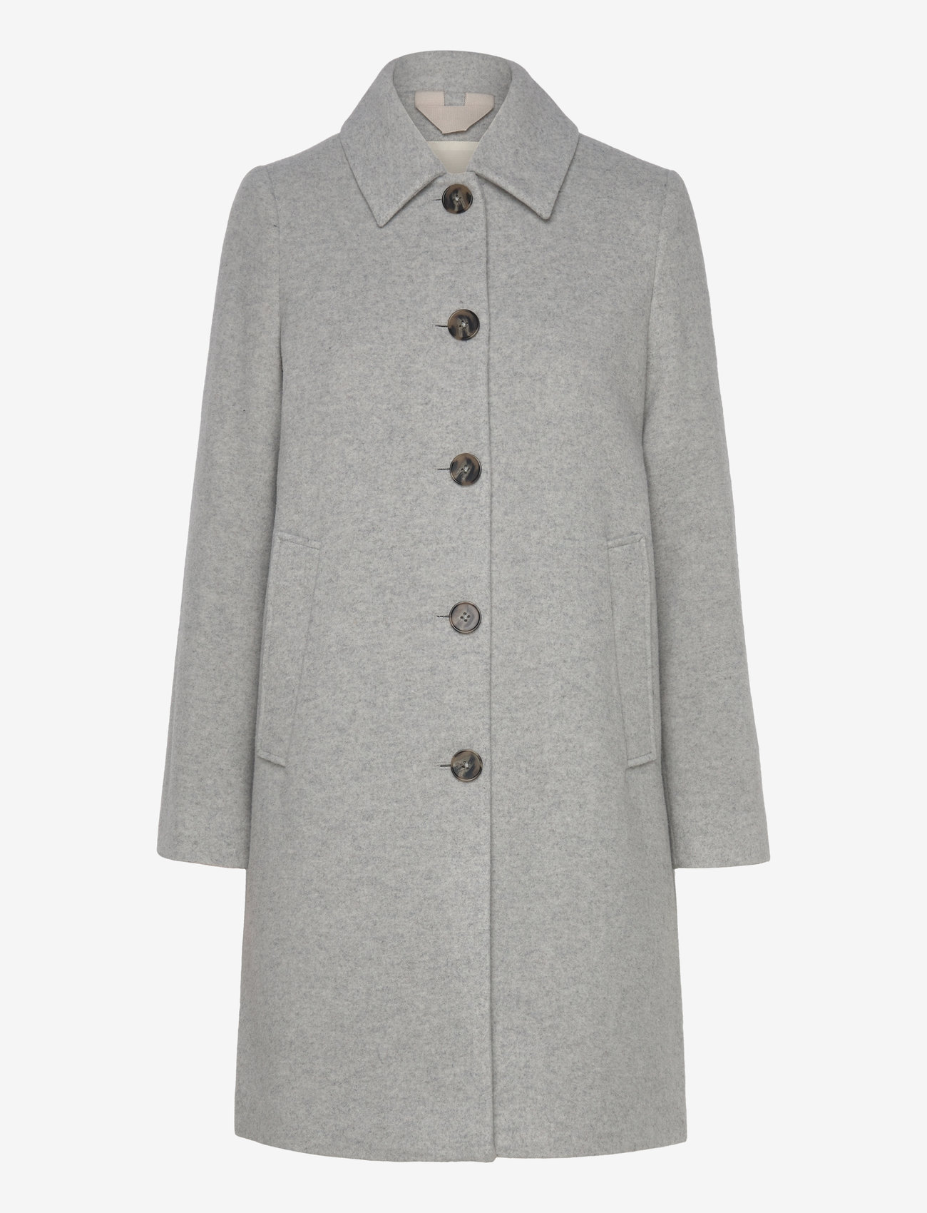 Part Two - LilahPW OTW - wintermäntel - light grey melange - 0