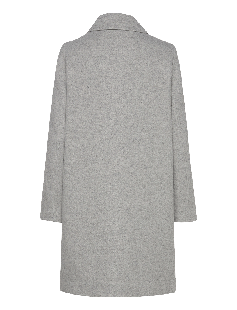 Part Two - LilahPW OTW - uldfrakker - light grey melange - 2