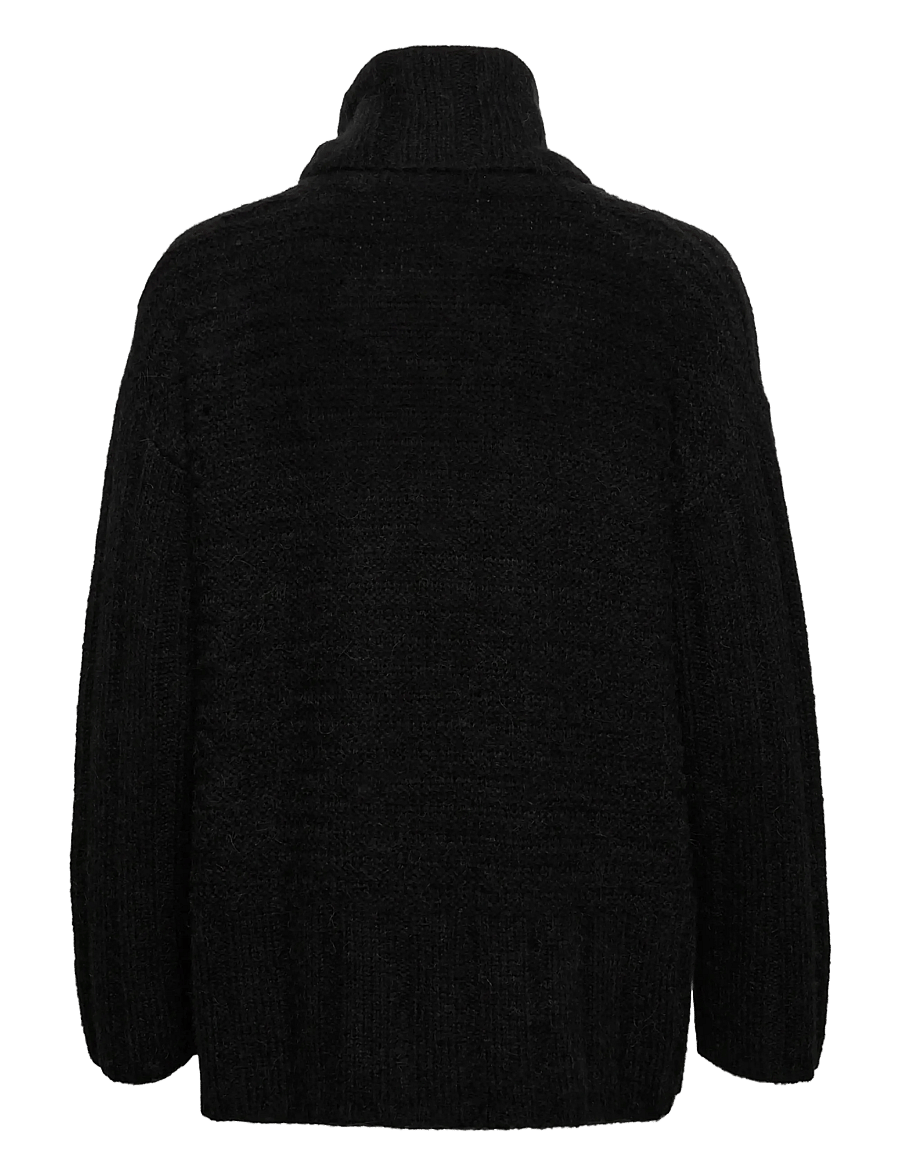 Part Two - LaurikkePW PU - megztiniai - black - 1