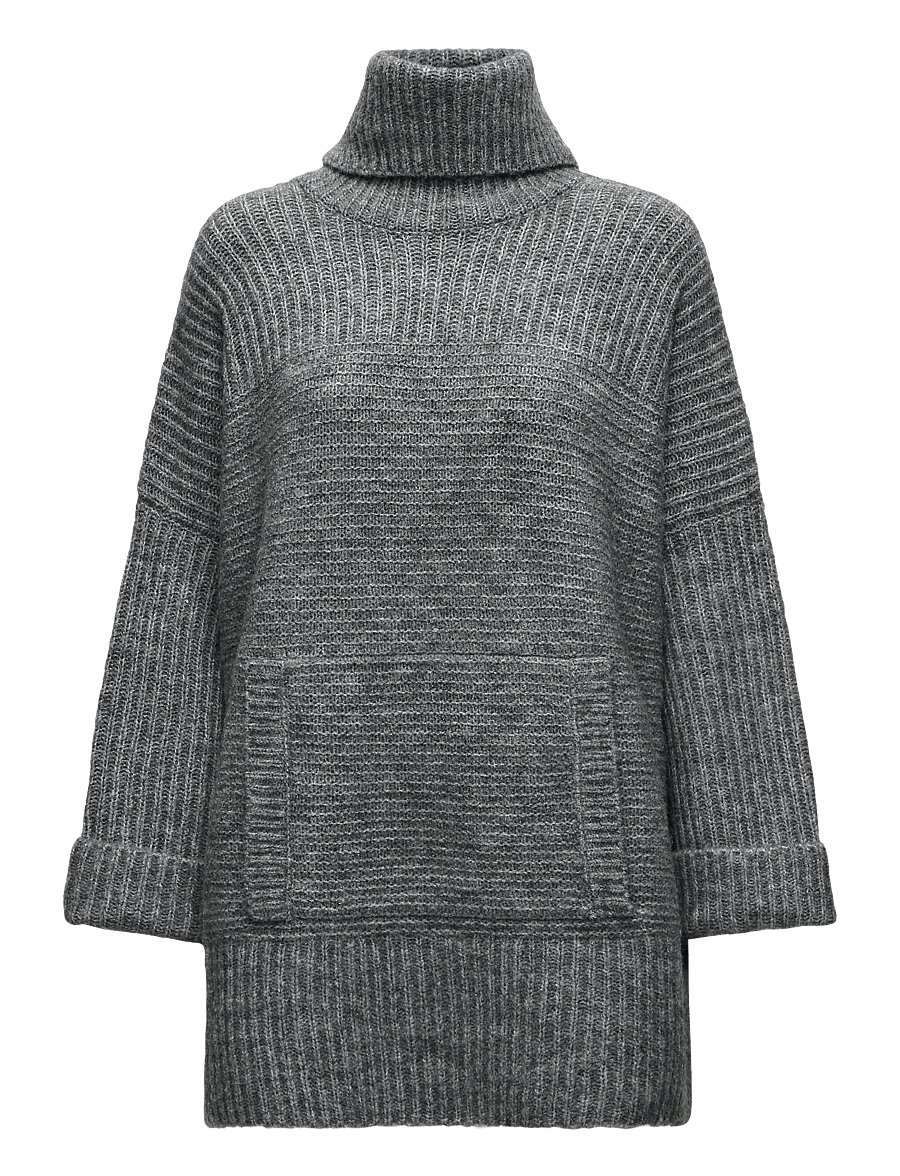 Part Two - ToccasPW PO - turtlenecks - medium grey melange - 0