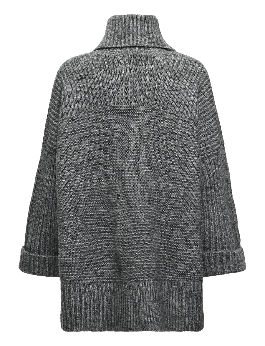 Part Two - ToccasPW PO - turtlenecks - medium grey melange - 1