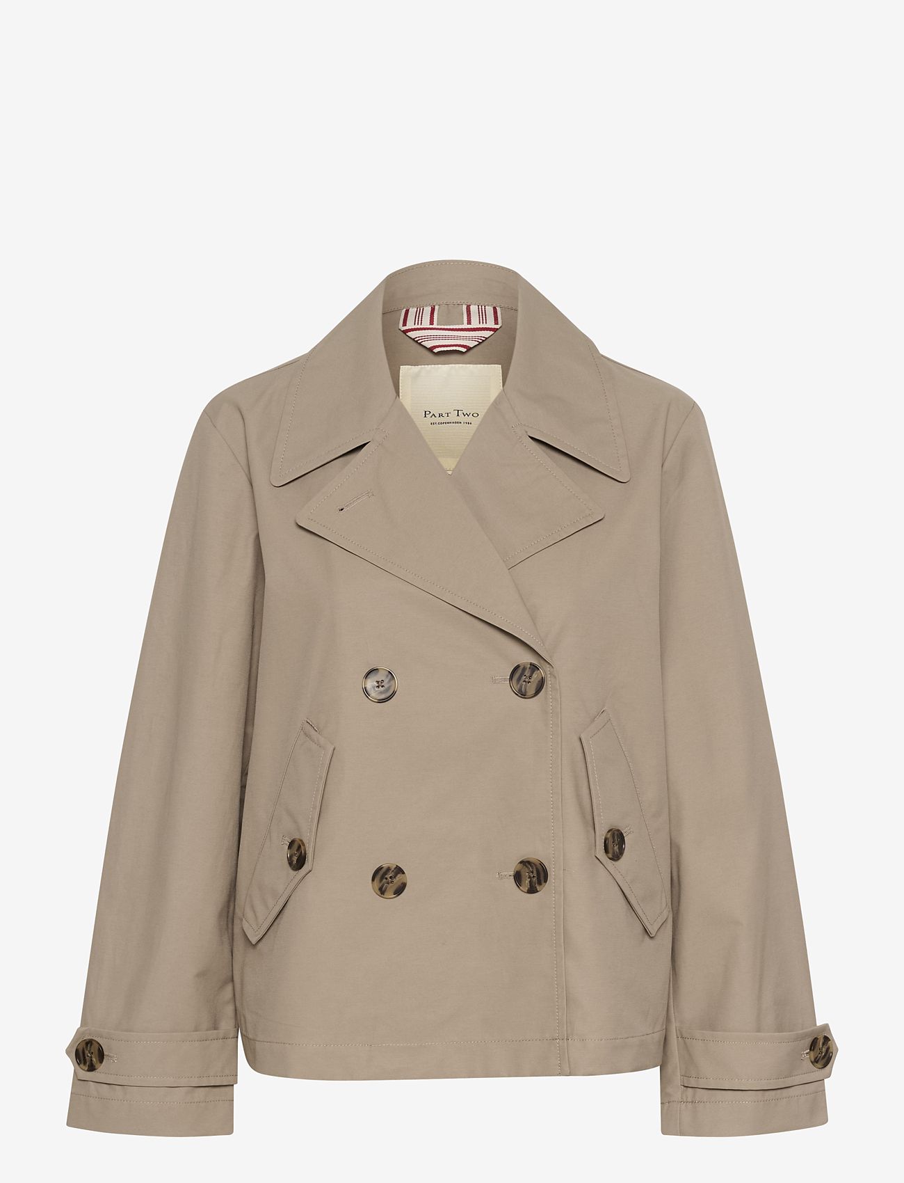 Part Two - NelliPW OTW - forårsjakker - desert taupe - 0