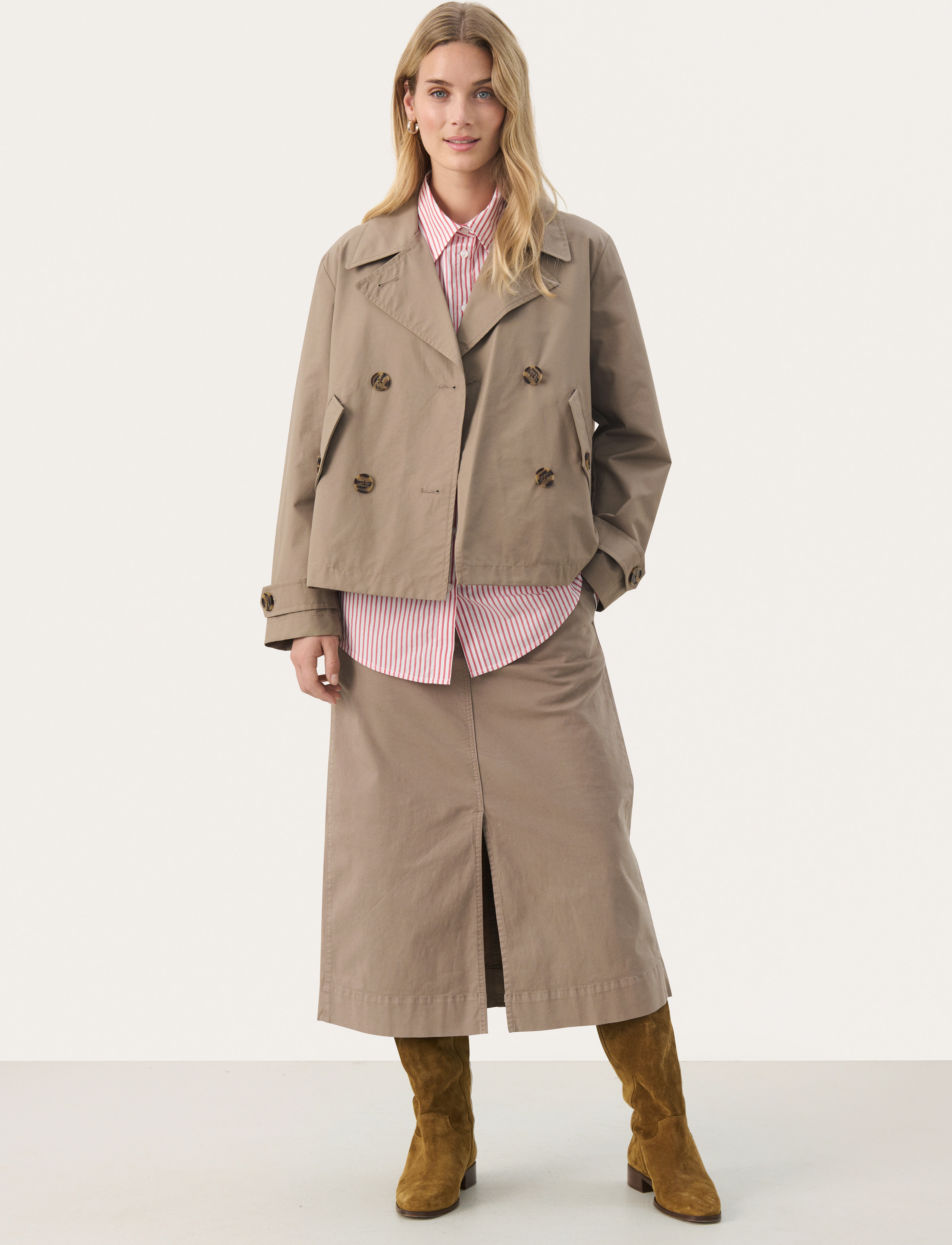 Part Two - NelliPW OTW - outerwear - desert taupe - 3