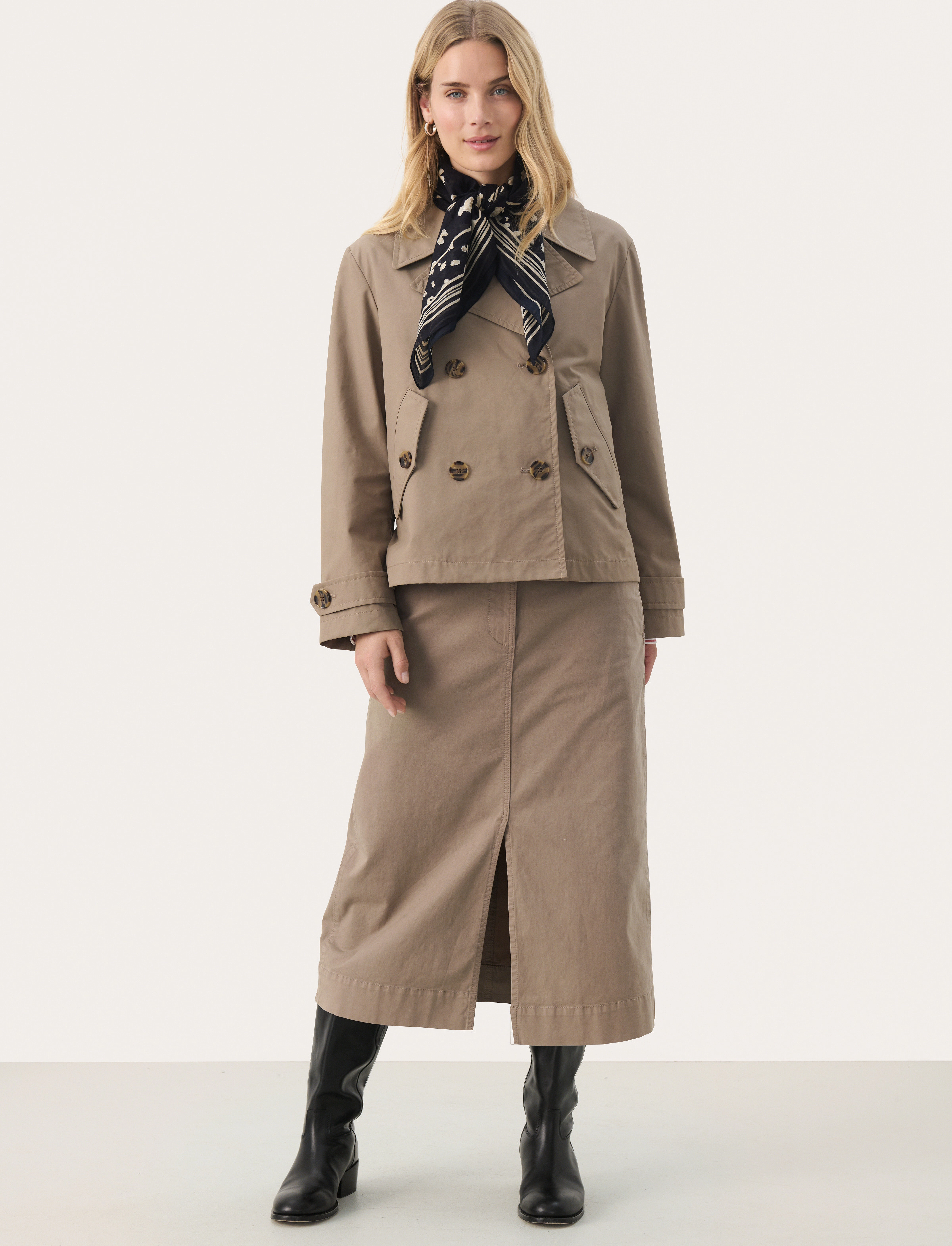 Part Two - NelliPW OTW - outerwear - desert taupe - 4