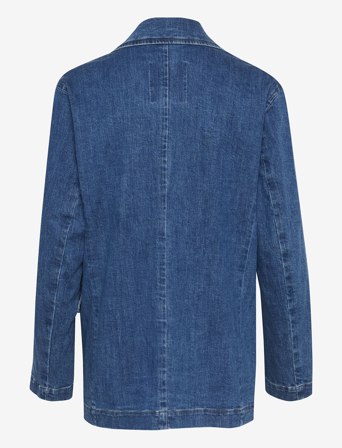 Part Two - NoorPW OTW - einreihige blazer - medium blue denim - 1