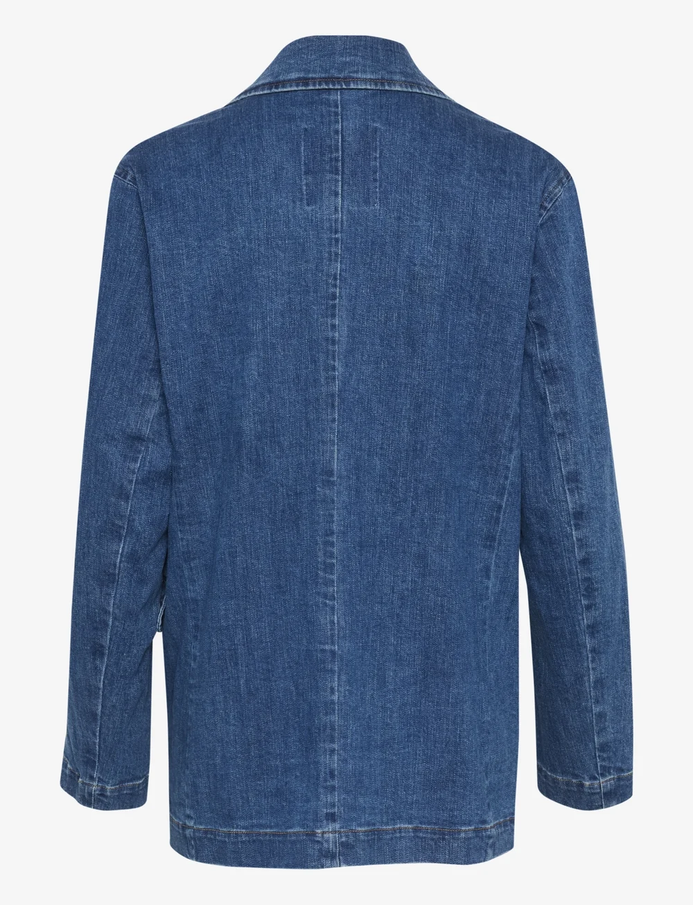 Part Two - NoorPW OTW - einreihige blazer - medium blue denim - 2