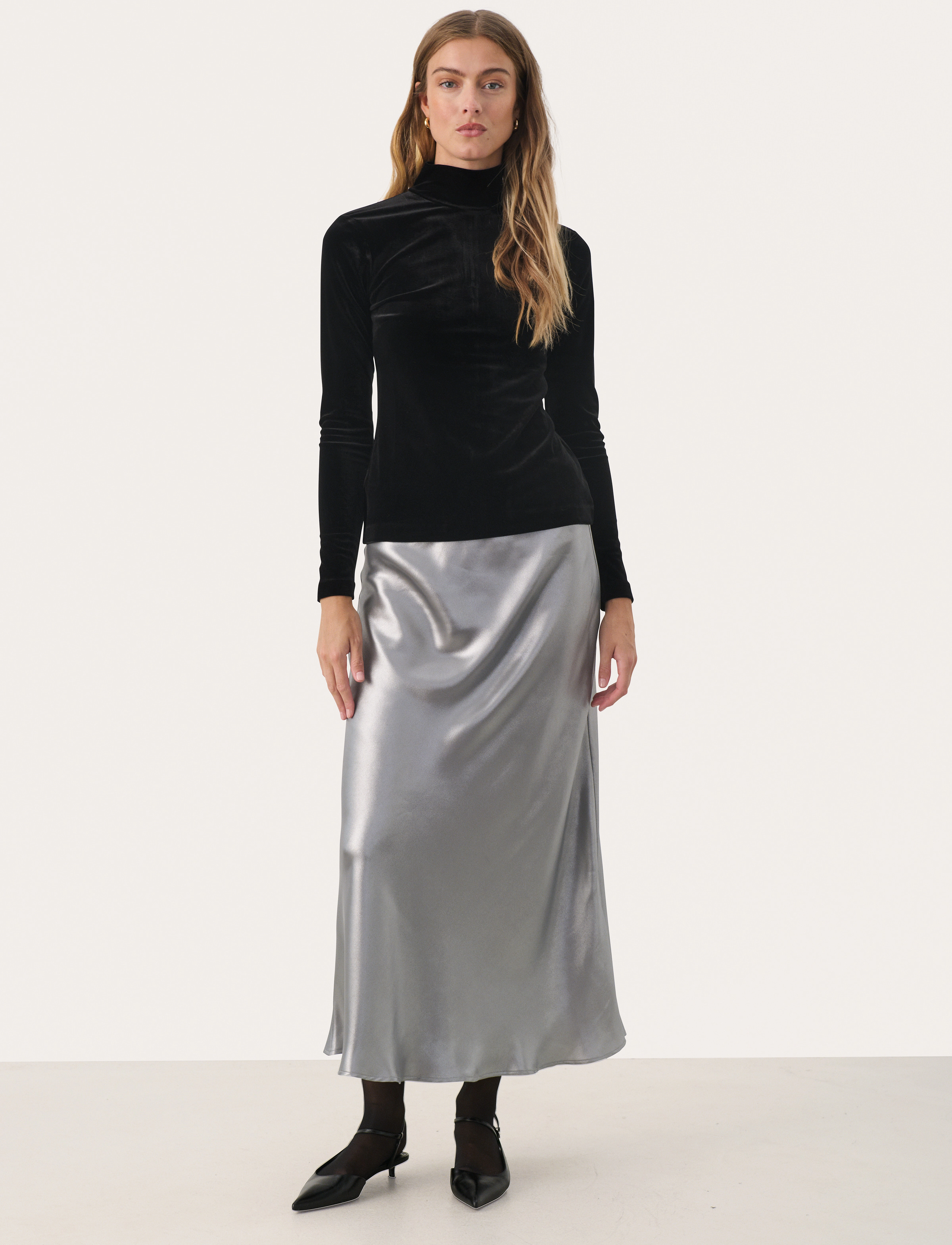 Part Two - MonePW PU - långärmade toppar - black - 3