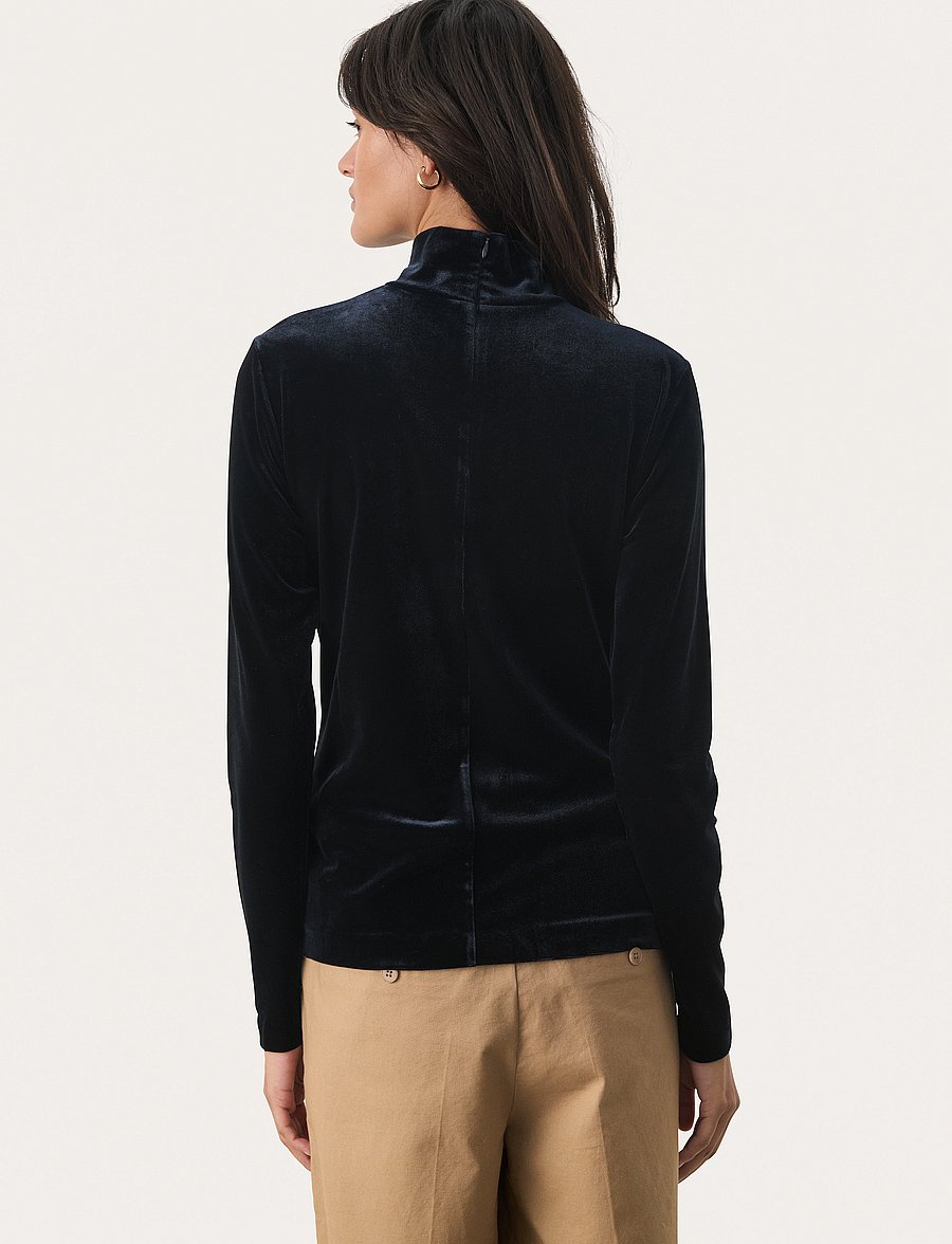 Part Two - MonePW PU - pikkade varrukatega topid - dark navy - 5