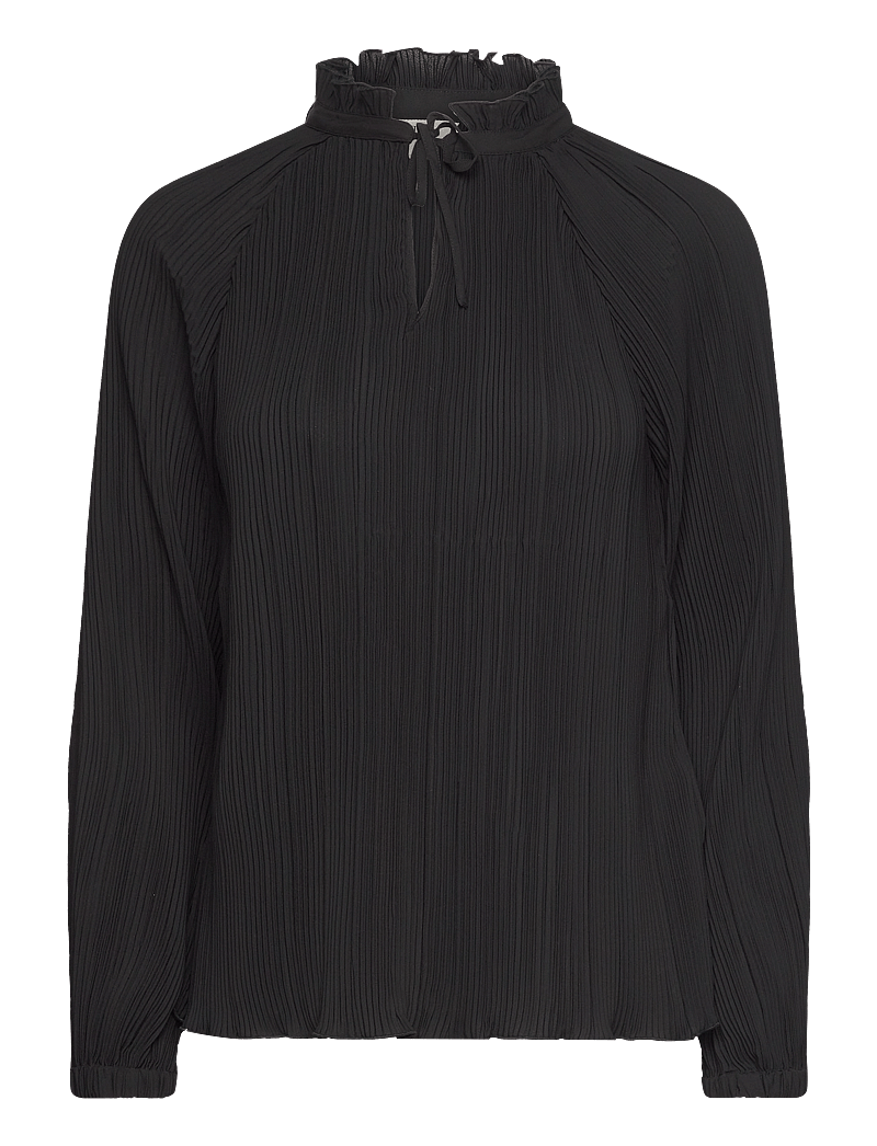 Part Two - MyraPW BL - langærmede bluser - black - 1