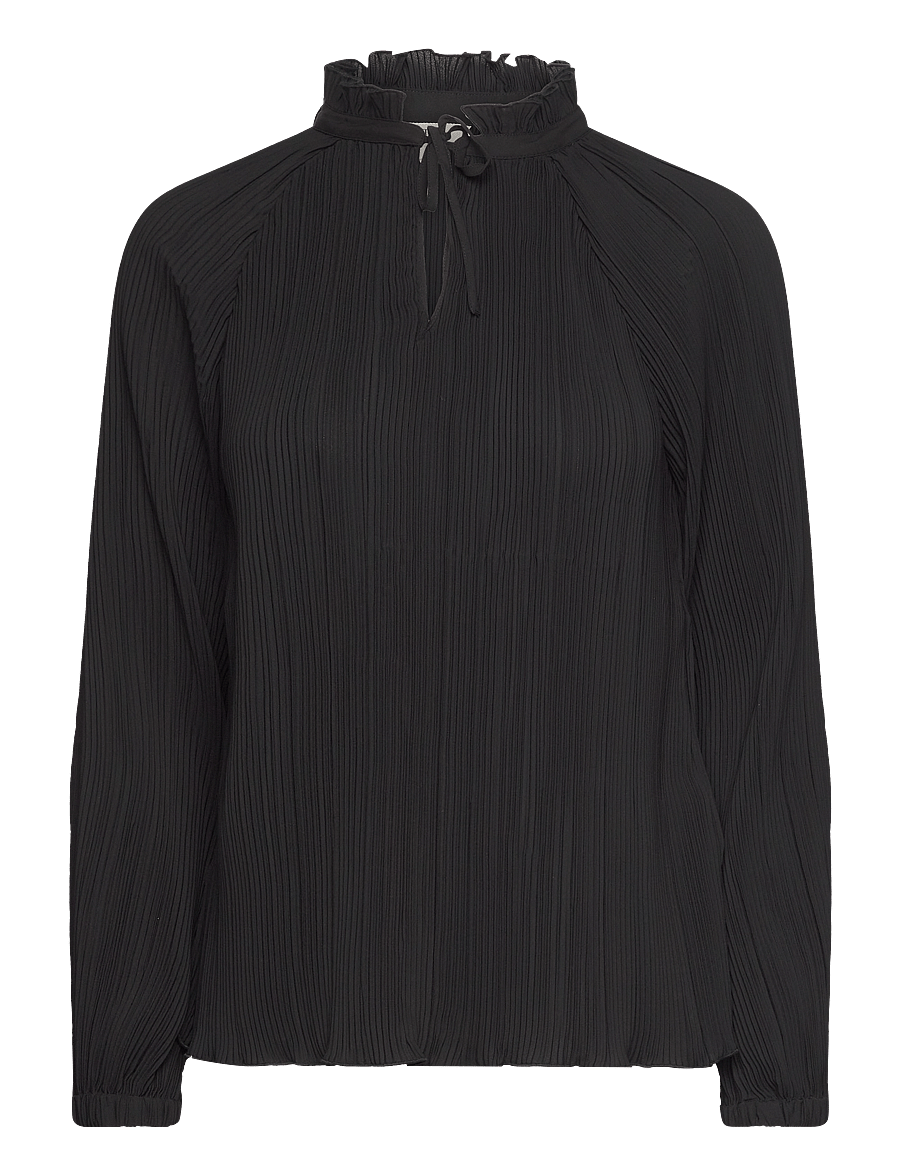 Part Two - MyraPW BL - pikkade varrukatega pluusid - black - 1