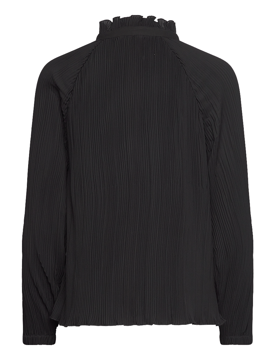Part Two - MyraPW BL - pikkade varrukatega pluusid - black - 2