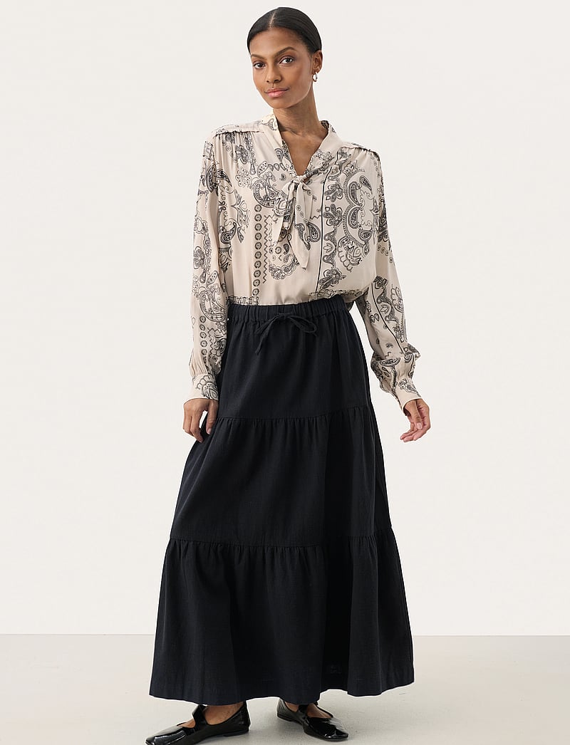 Part Two - BrinaPW SK - maxi nederdele - black - 3