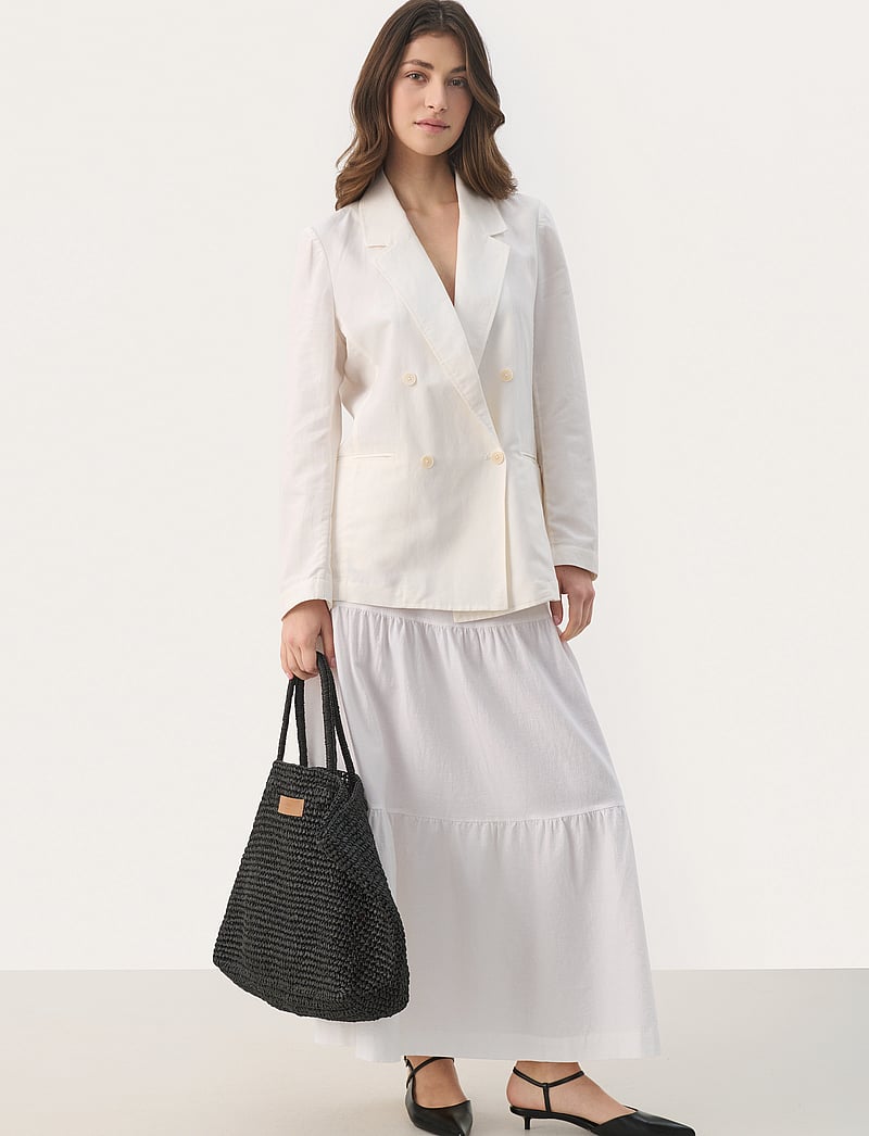 Part Two - BrinaPW SK - maxikjolar - bright white - 4