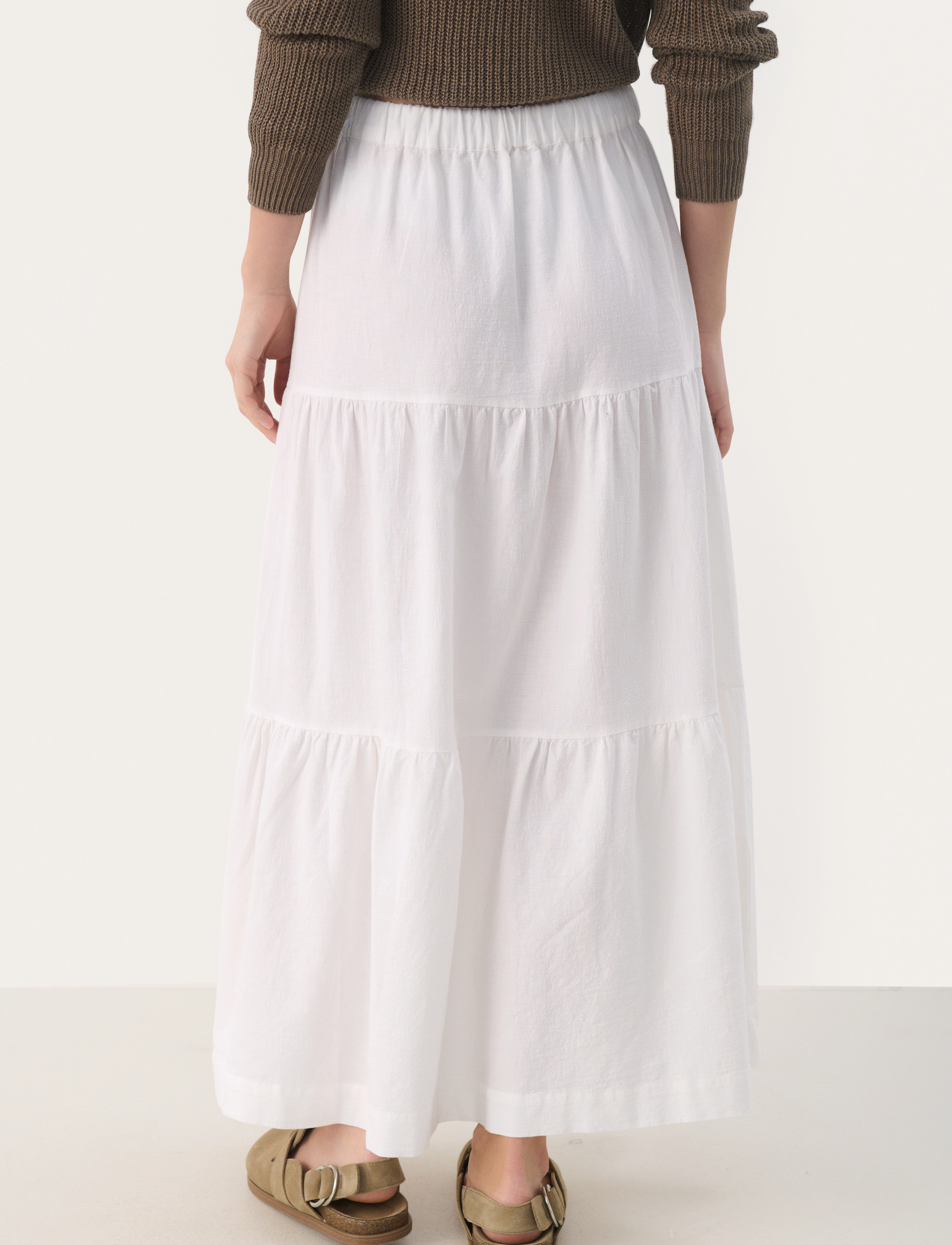 Part Two - BrinaPW SK - maxi nederdele - bright white - 5