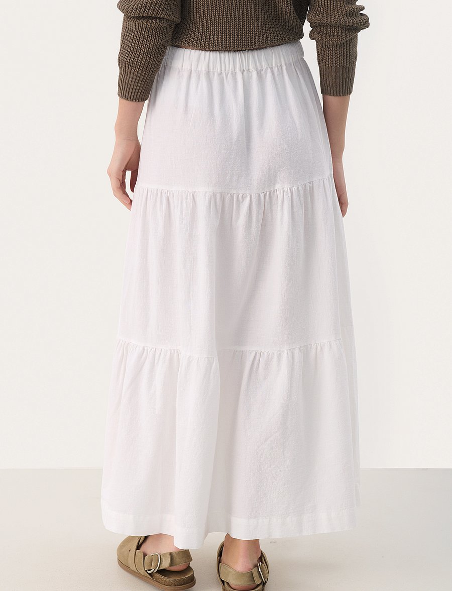 Part Two - BrinaPW SK - maxikjolar - bright white - 5
