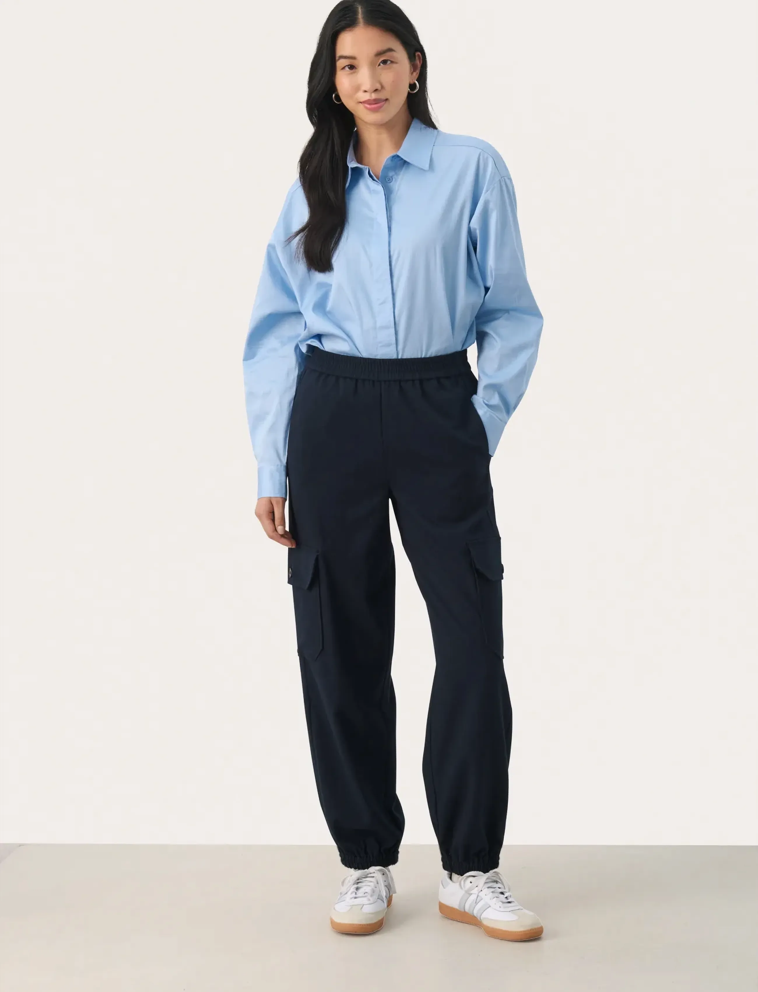 Part Two - JeninePW PA - cargobyxor - dark navy - 3