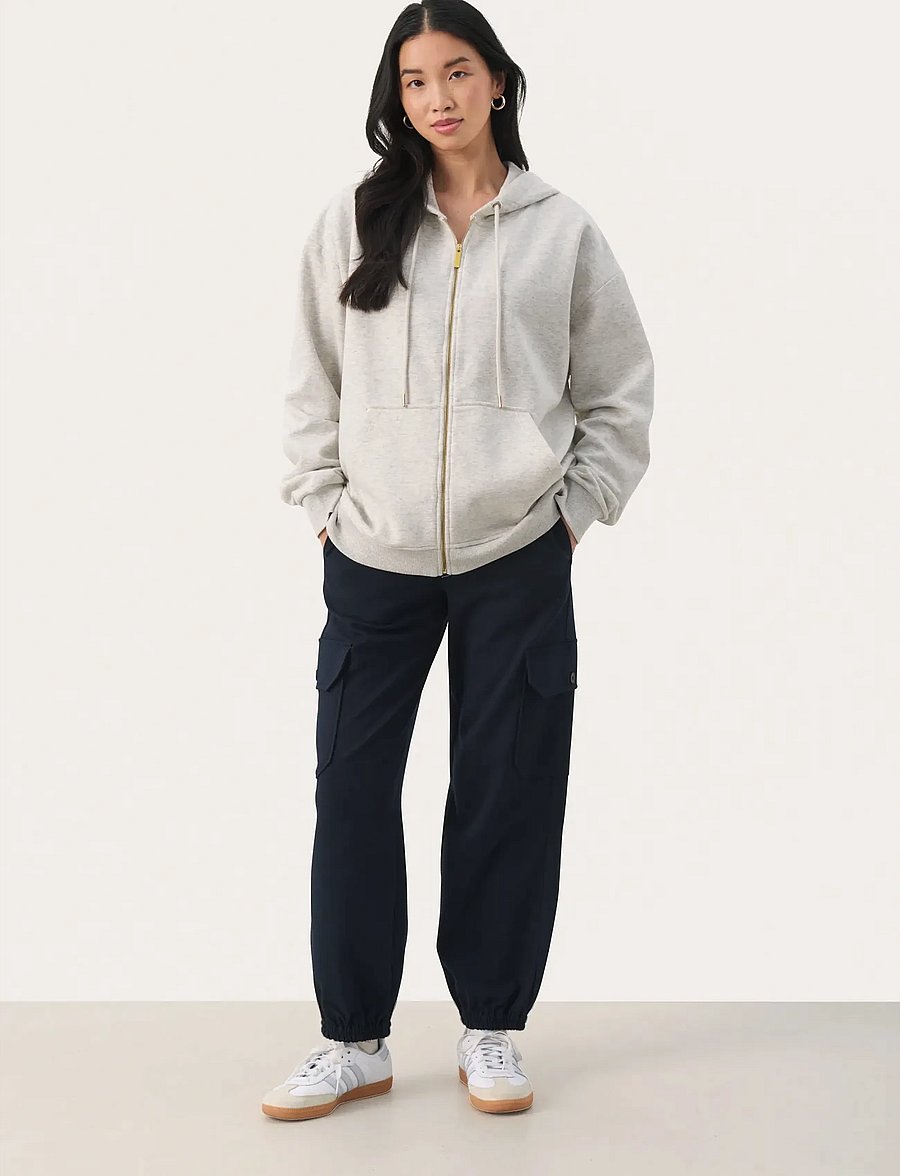 Part Two - JeninePW PA - cargobukser - dark navy - 4