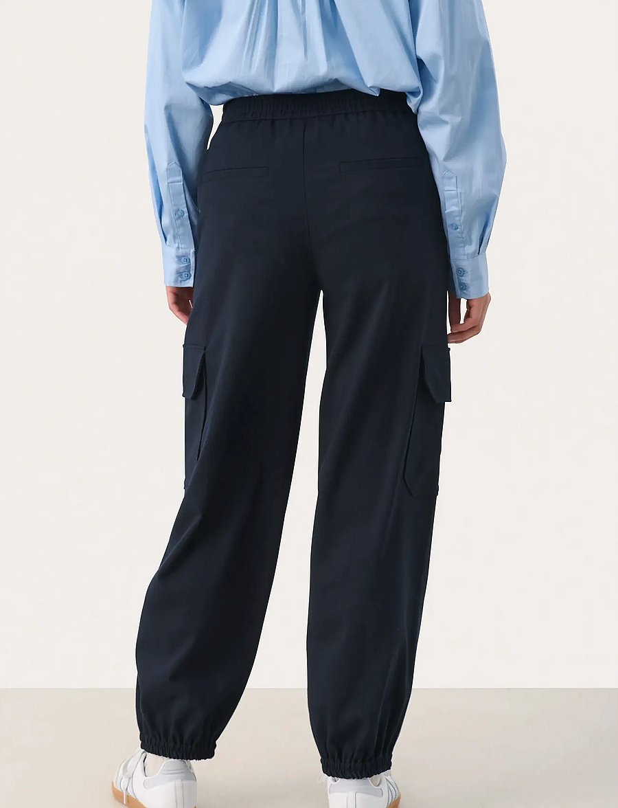 Part Two - JeninePW PA - cargobukser - dark navy - 5