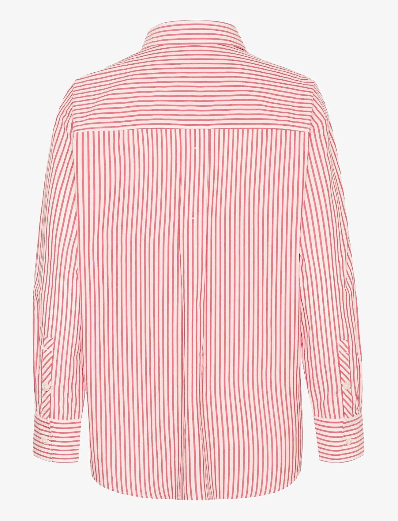 Part Two - ParinazPW SH - langærmede skjorter - mars red stripe - 2