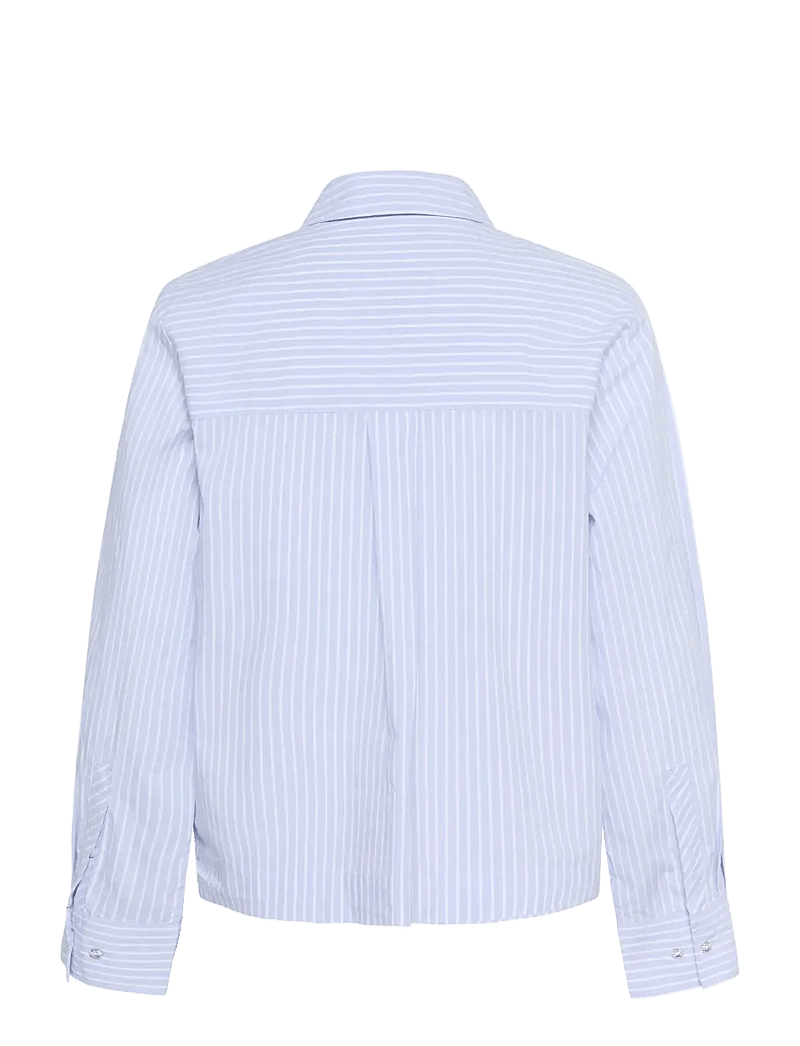 Part Two - PranveraPW SH - langärmlige hemden - blue stripe - 2