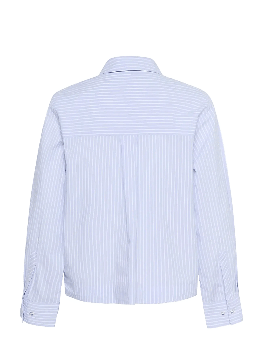 Part Two - PranveraPW SH - long-sleeved shirts - blue stripe - 2