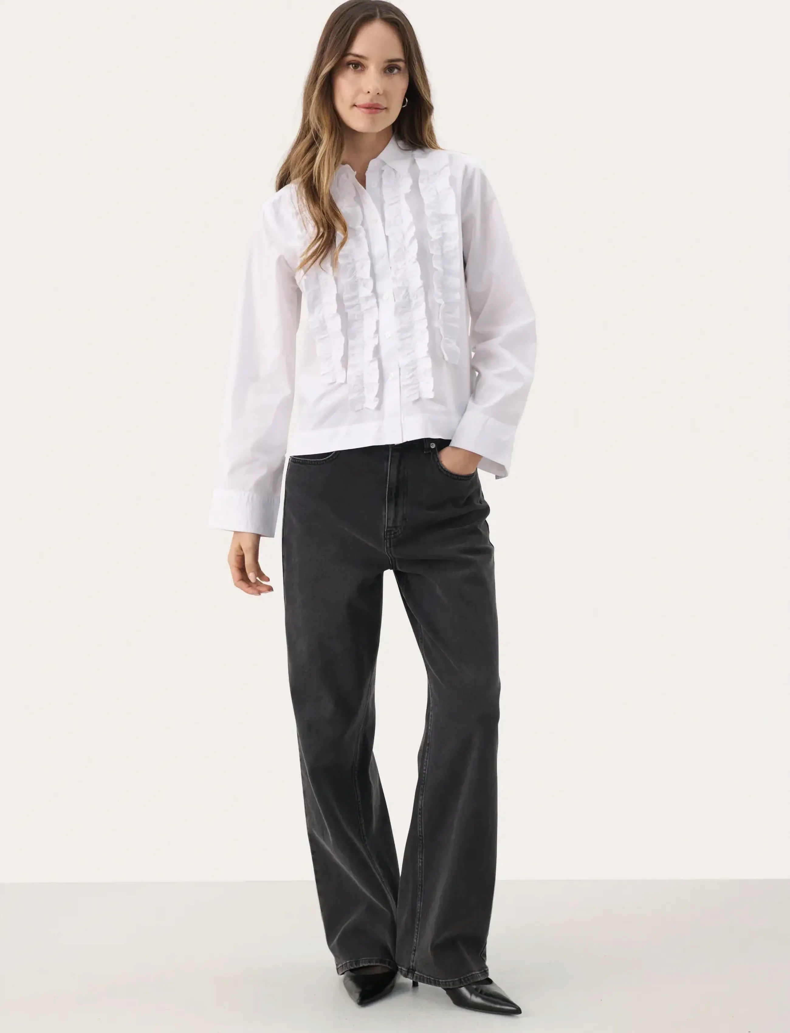 Part Two - PranveraPW SH - long-sleeved shirts - bright white - 3
