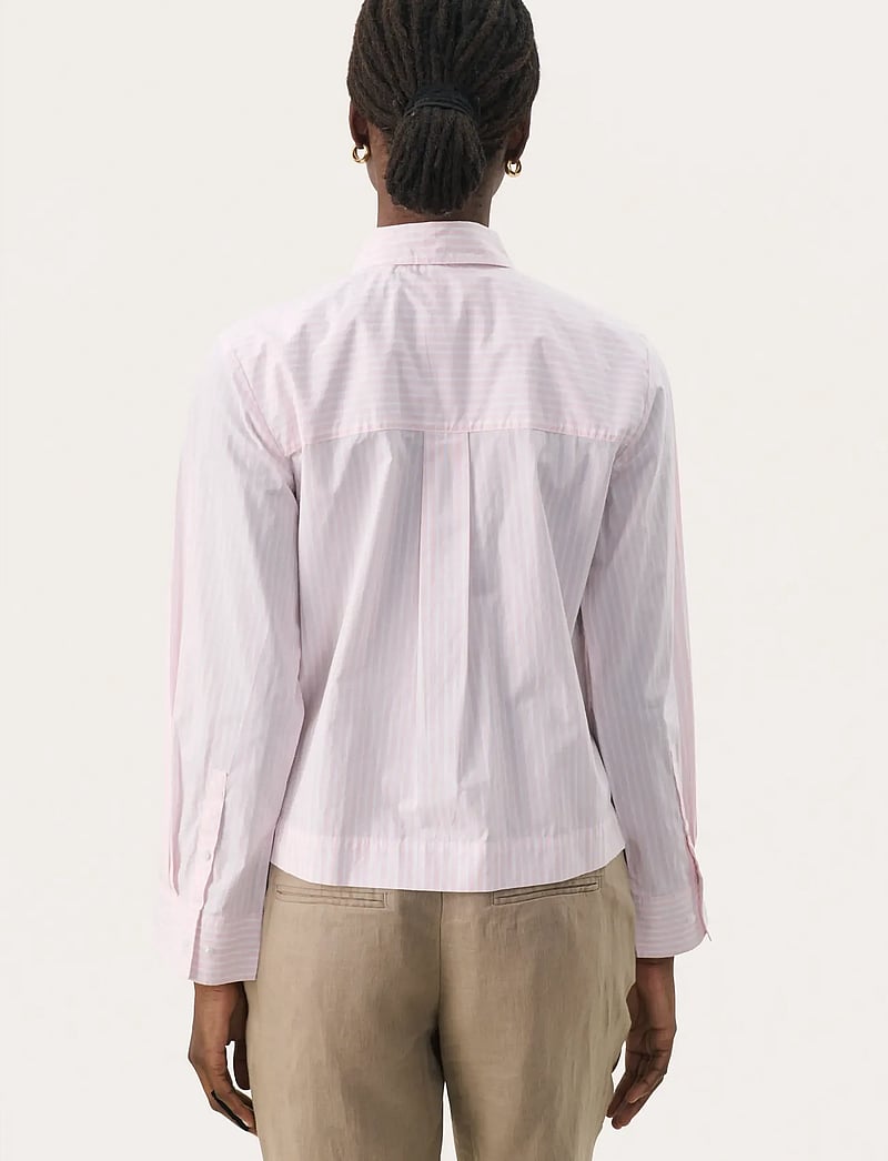 Part Two - PranveraPW SH - långärmade skjortor - lotus stripe - 4