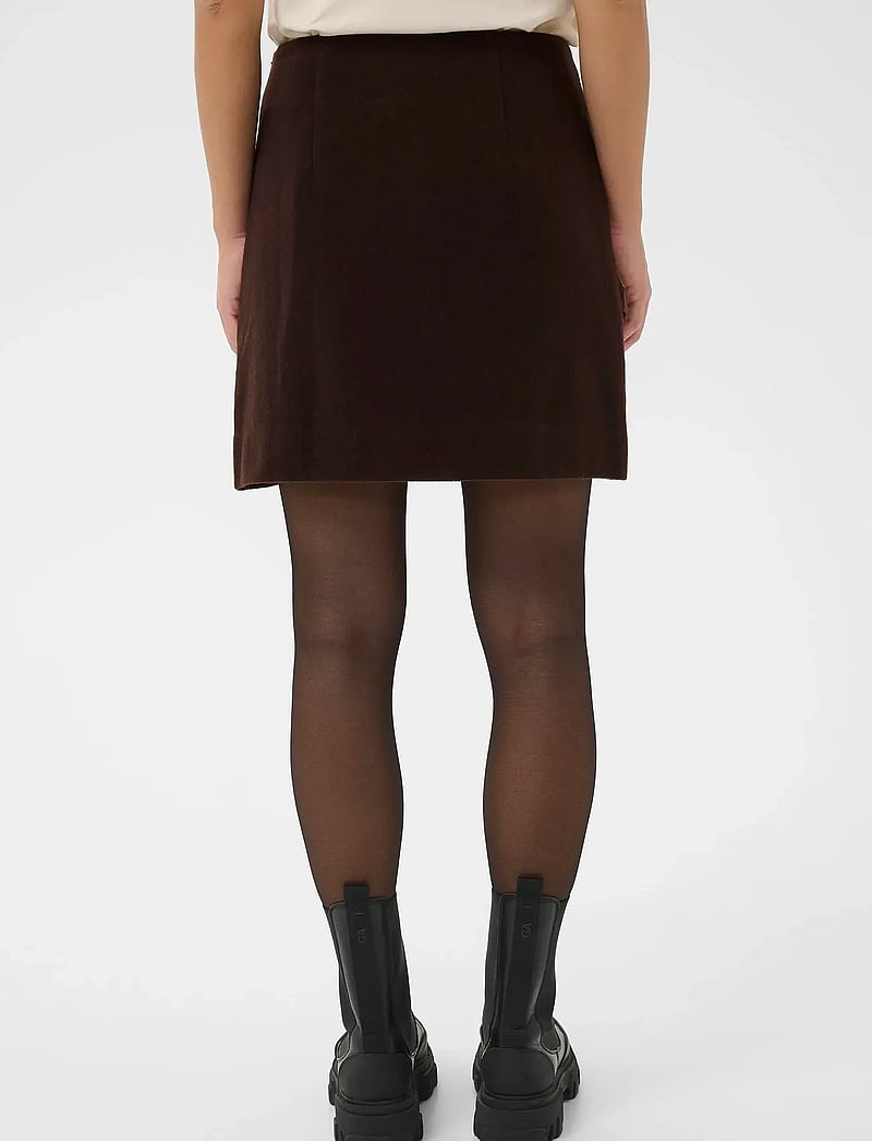 Part Two - JulissaPW SK - korta kjolar - ganache - 5