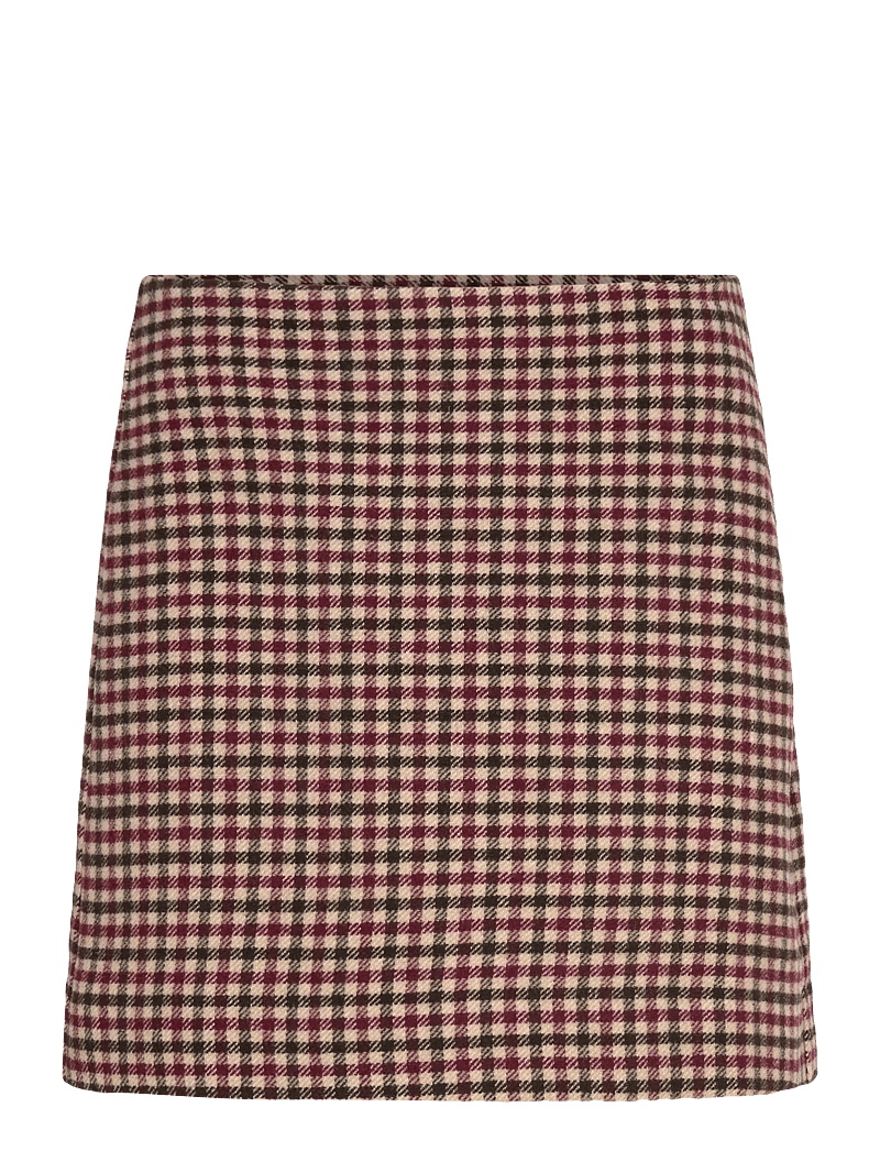 Part Two - JulissaPW SK - korta kjolar - tawny ganache check - 1