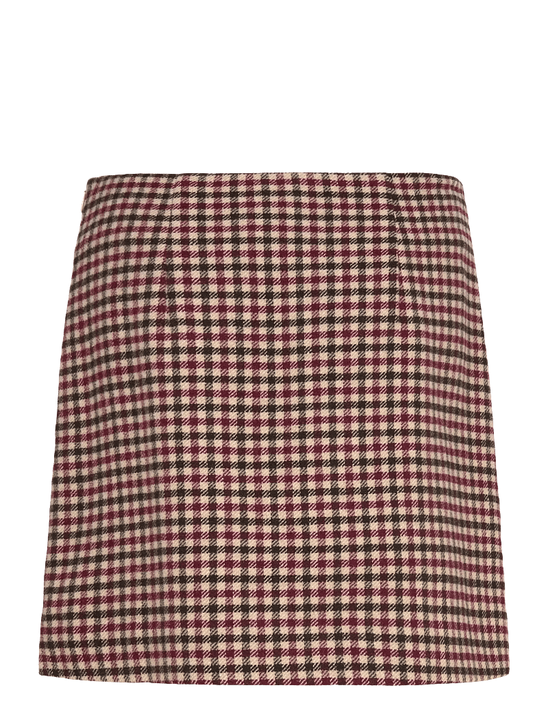 Part Two - JulissaPW SK - korta kjolar - tawny ganache check - 2