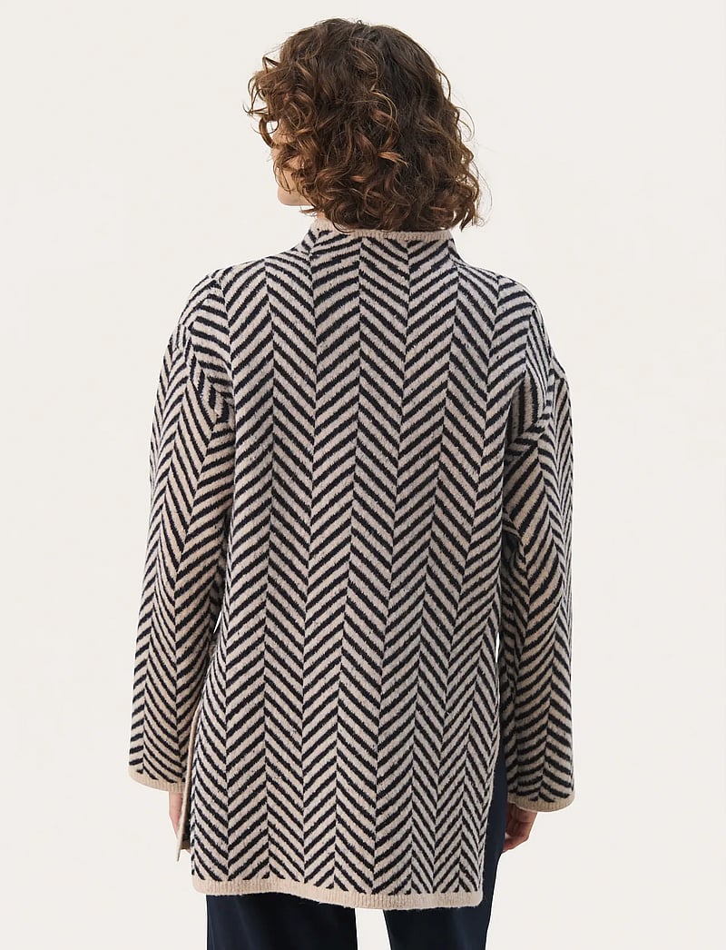 Part Two - LeanaPW PU - stickade tröjor - french oak jacquard - 5