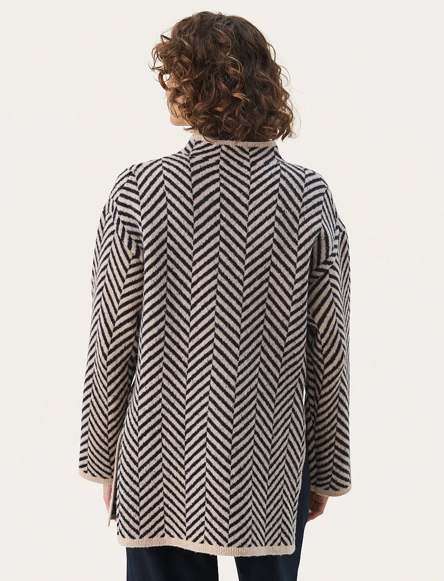 Part Two - LeanaPW PU - kampsunid - french oak jacquard - 5