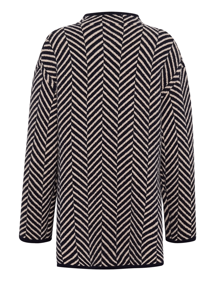 Part Two - LeanaPW PU - pullover - navy jacquard - 2