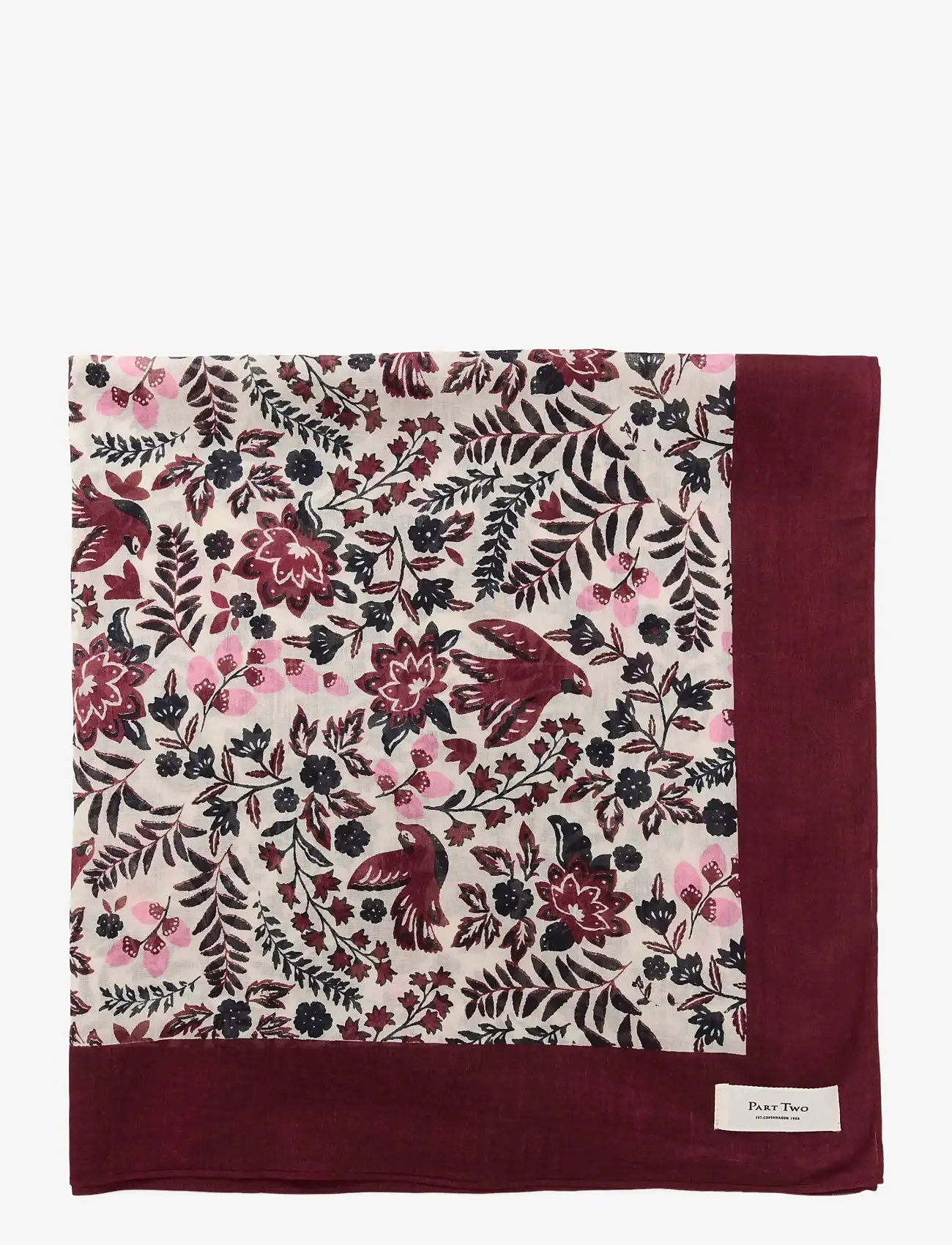 Part Two - PhiPW Scarf - die niedrigsten preise - fig bird print - 2