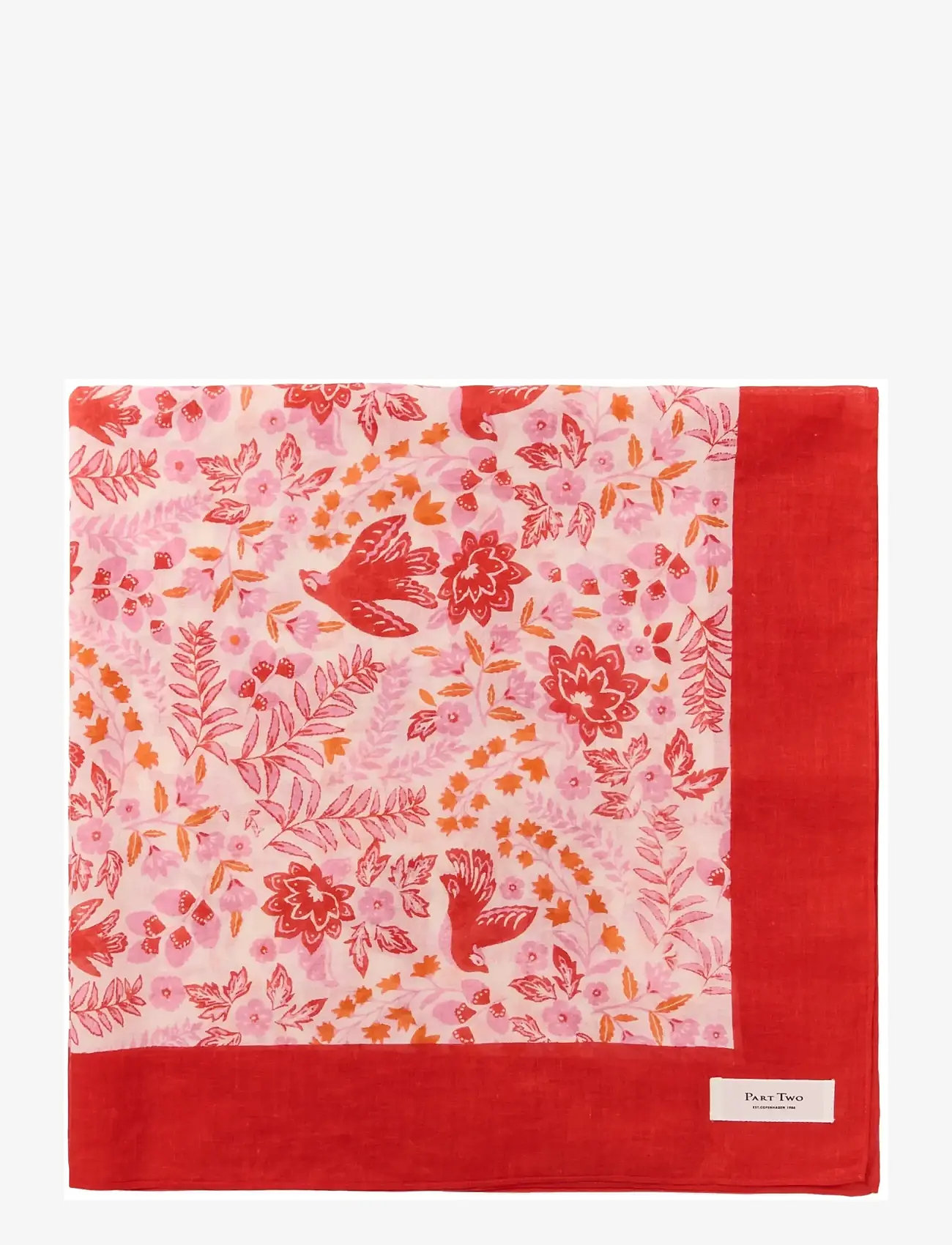 Part Two - PhiPW SC - modetrends - poppy red bird print - 2