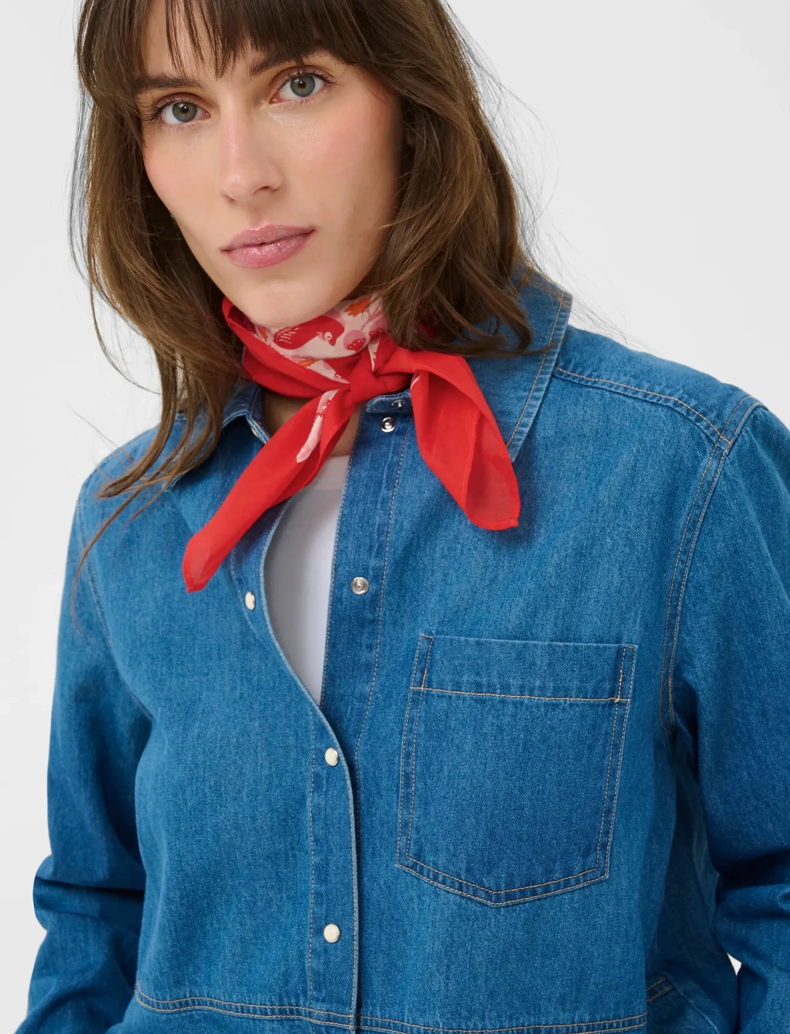 Part Two PhiPW SC - Accessoires - POPPY RED BIRD PRINT / red