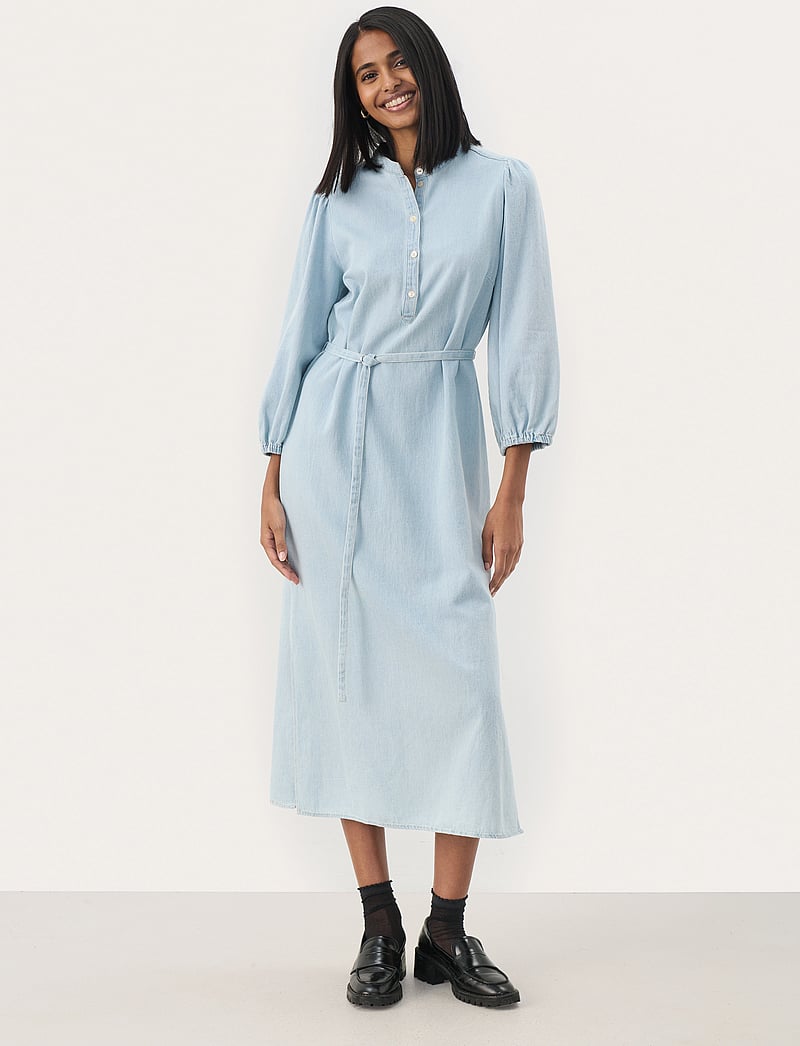 Part Two - NadijaPW DR - jeanskleider - whiteish blue denim - 3