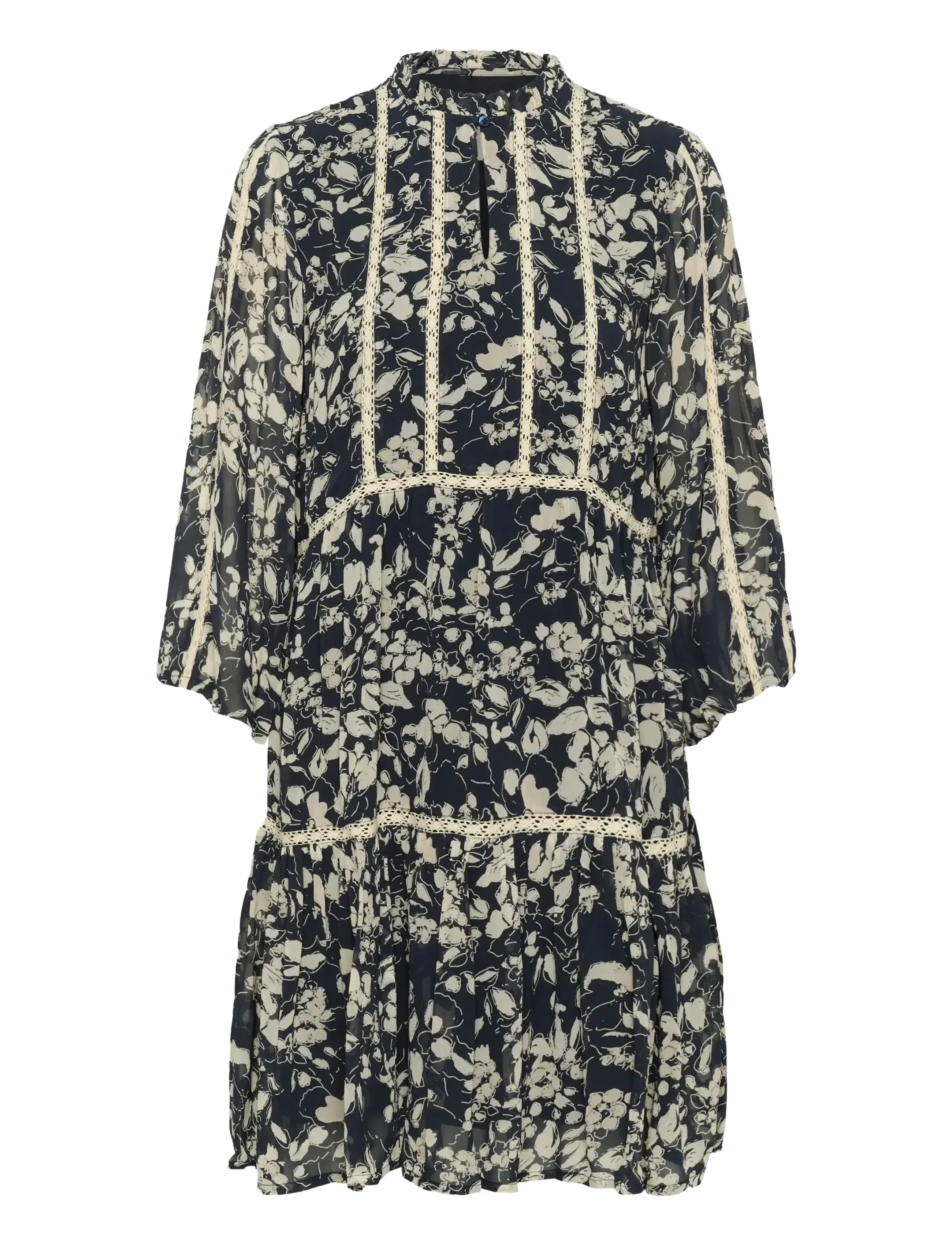 Part Two NibiPW DR - Tøj - AFTER MIDNIGHT ART FLOWER / navy