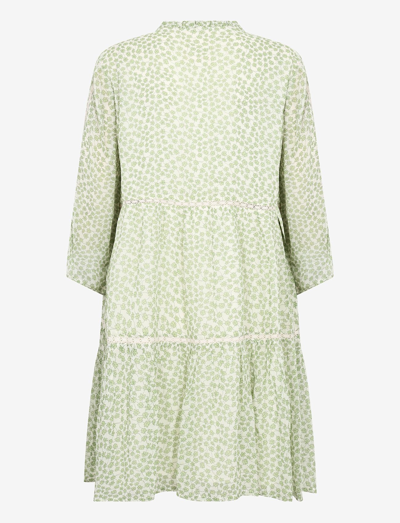 Part Two - NibiPW DR - sommerkleider - green mini grid flower - 1