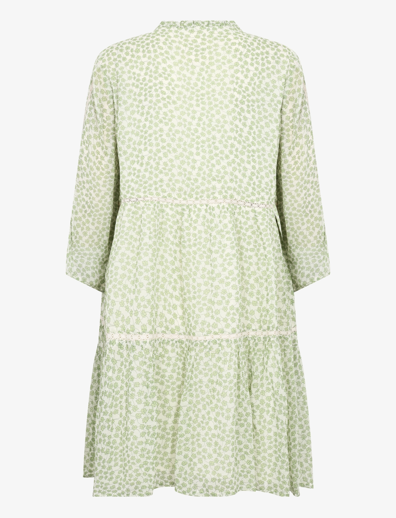 Part Two - NibiPW DR - summer dresses - green mini grid flower - 2