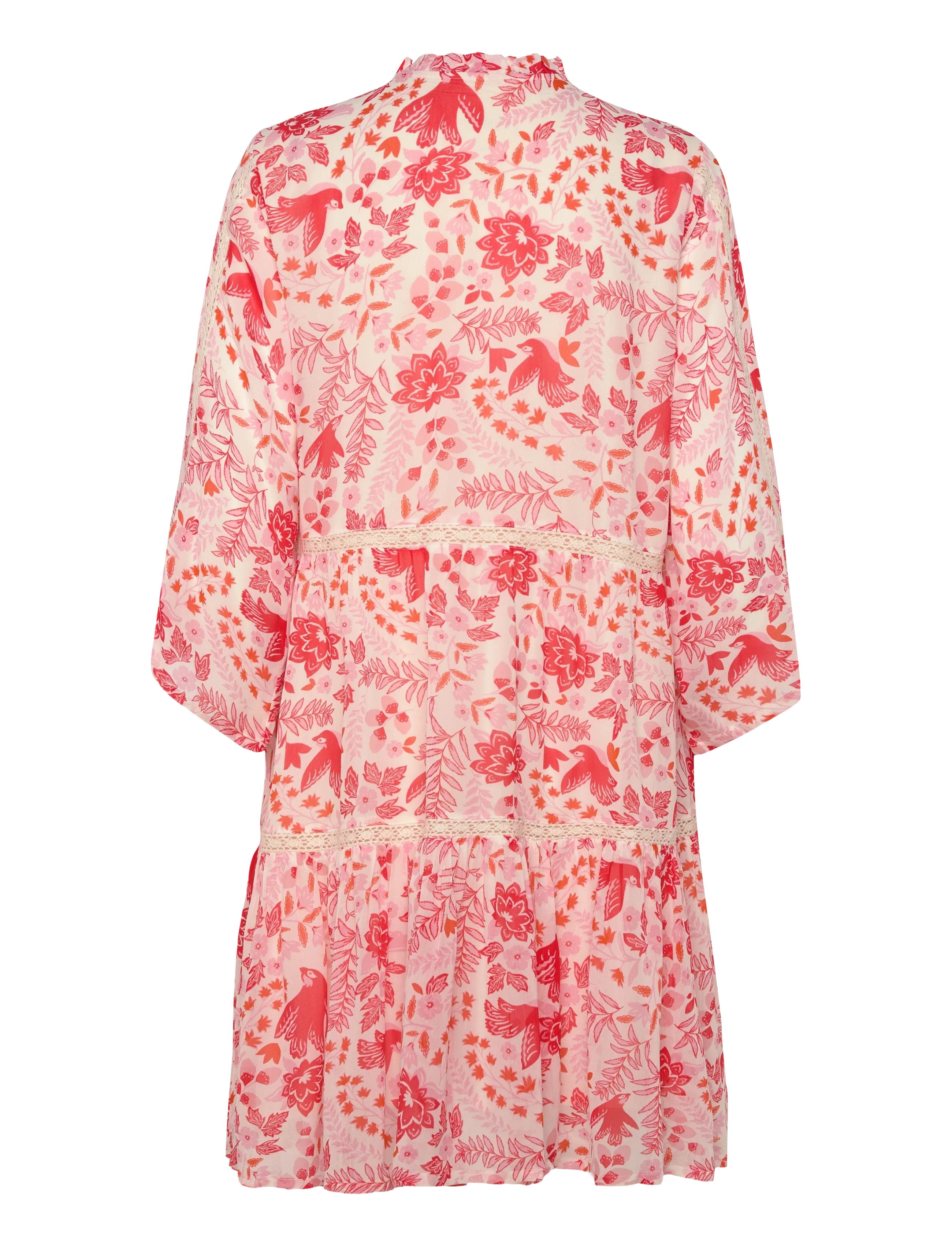 Part Two - NibiPW DR - suvekleidid - poppy red bird print - 2