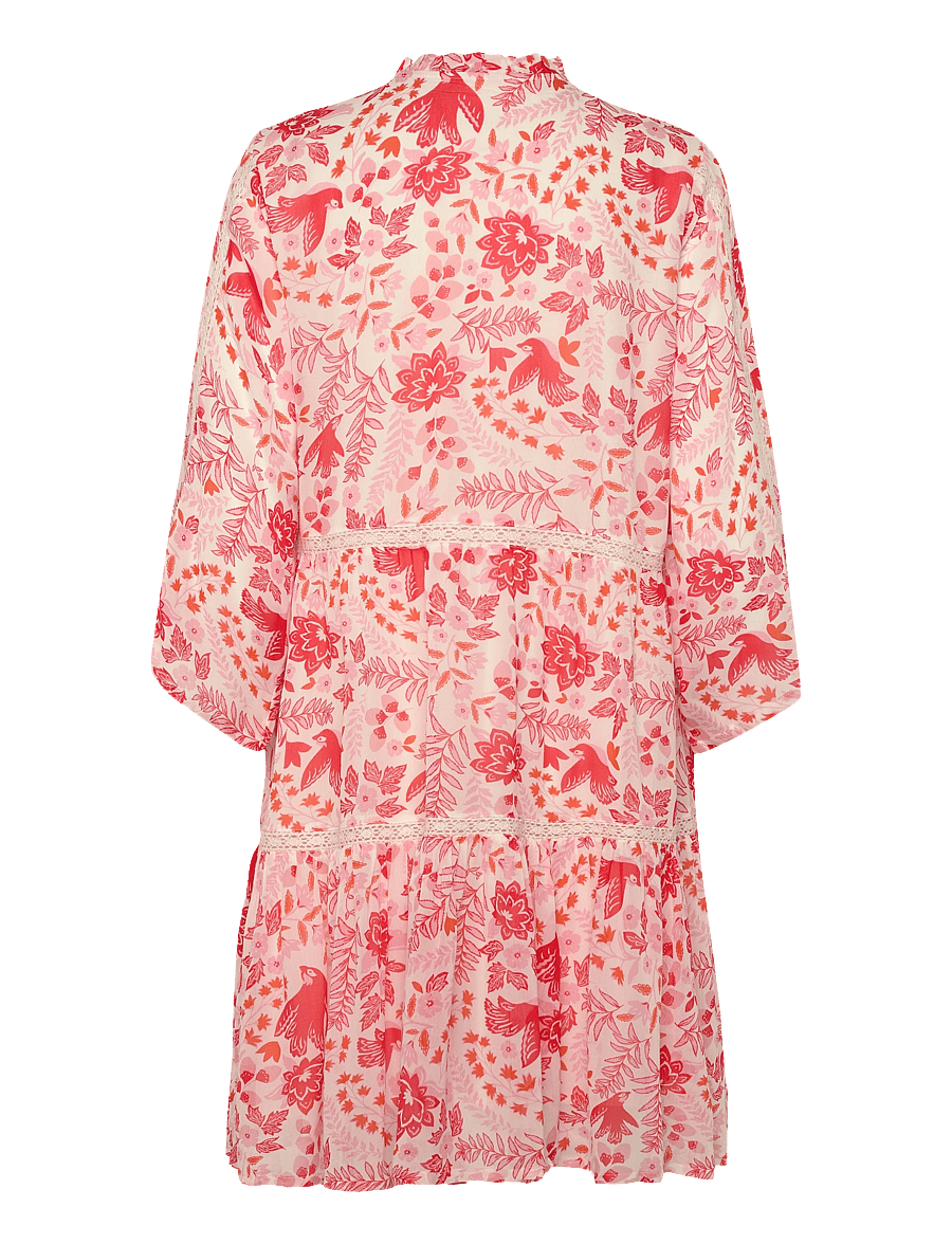 Part Two - NibiPW DR - sommerkleider - poppy red bird print - 2