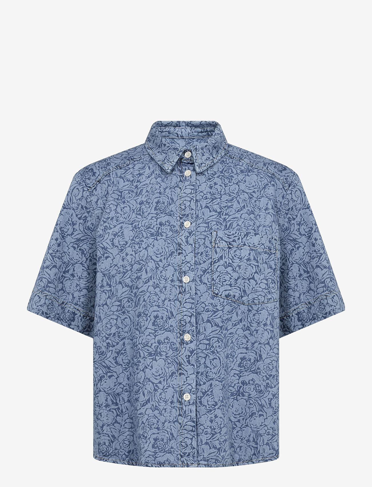 Part Two - NiclaPW SH - denimskjorter - denim rose - 0