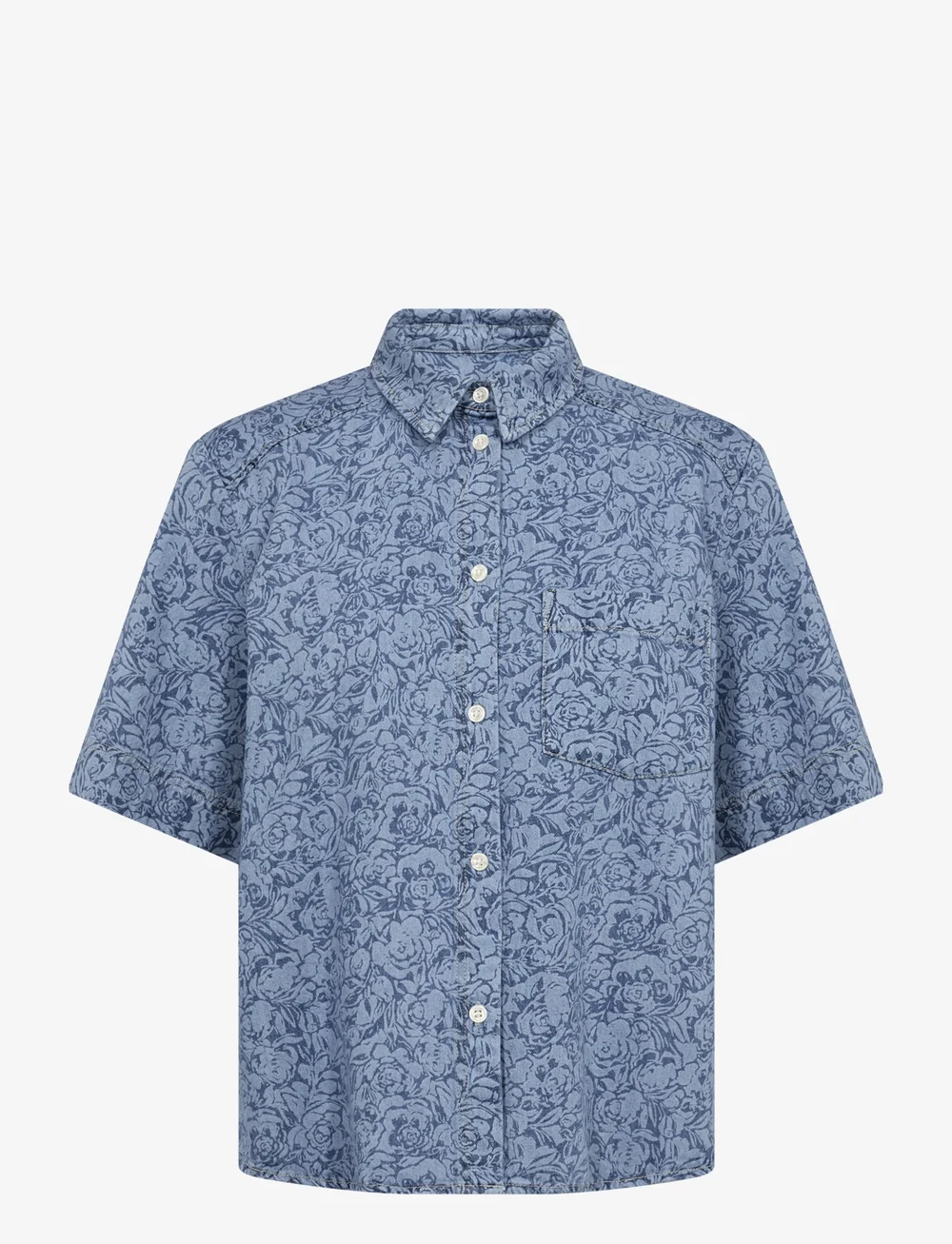 Part Two - NiclaPW SH - denim shirts - denim rose - 1