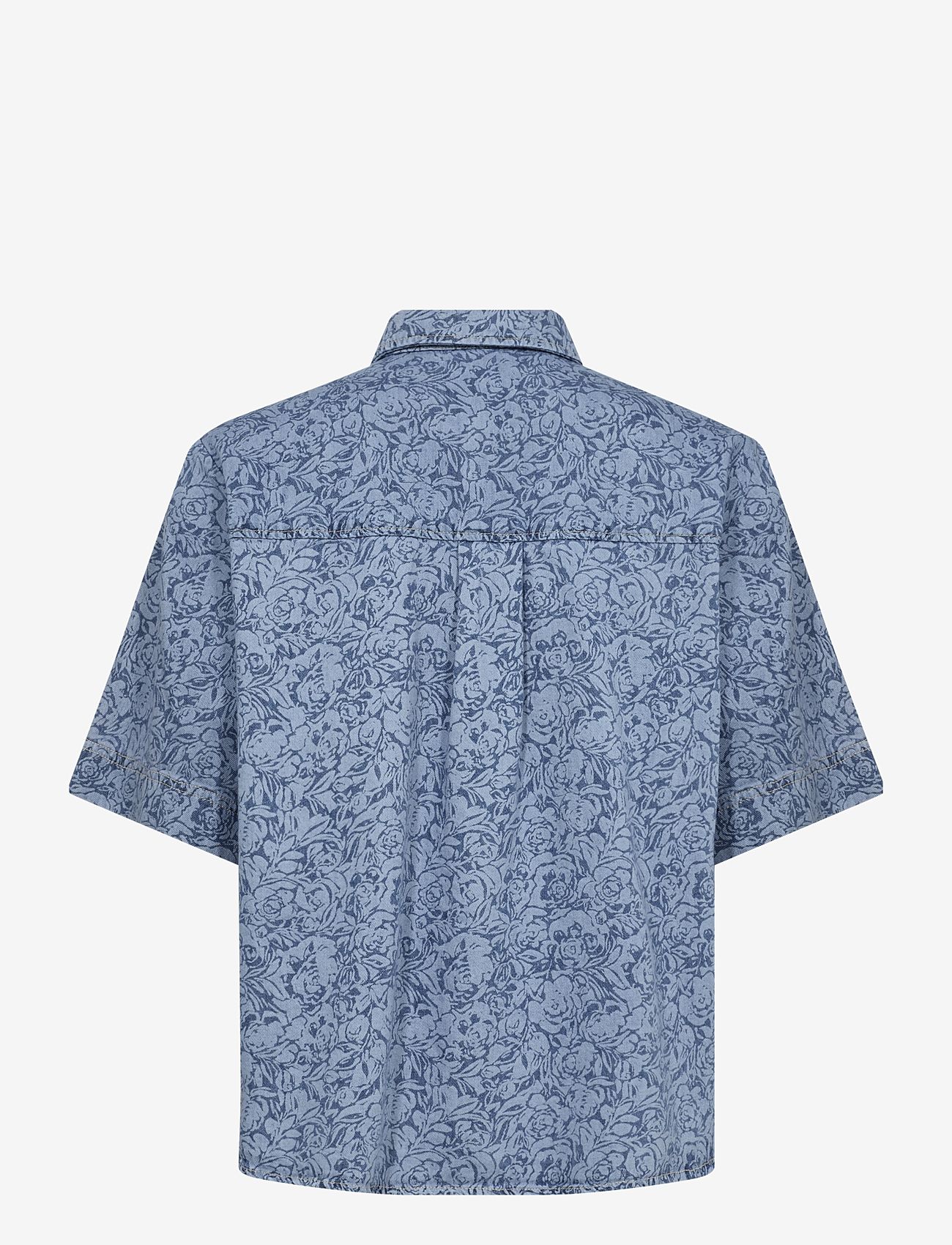 Part Two - NiclaPW SH - denimskjorter - denim rose - 1